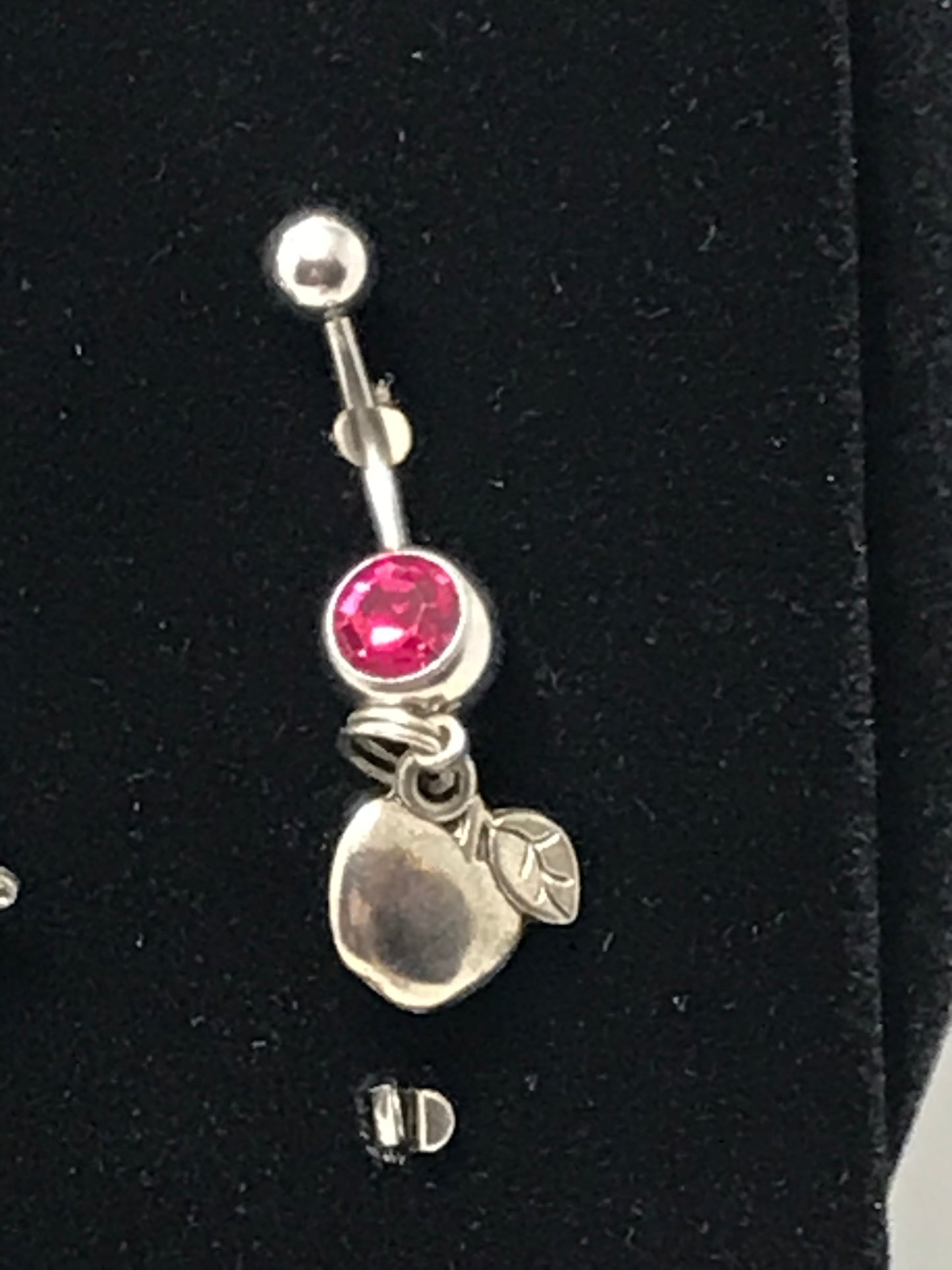 Apple Dangle Belly Ring