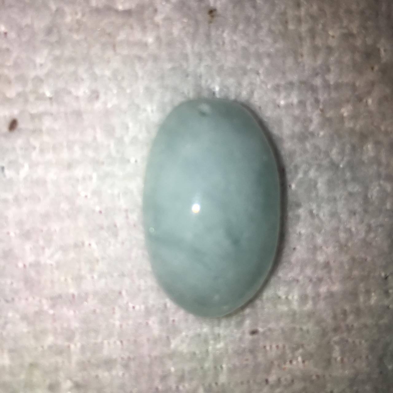Natural Aquamarine Gemstone Cabochon