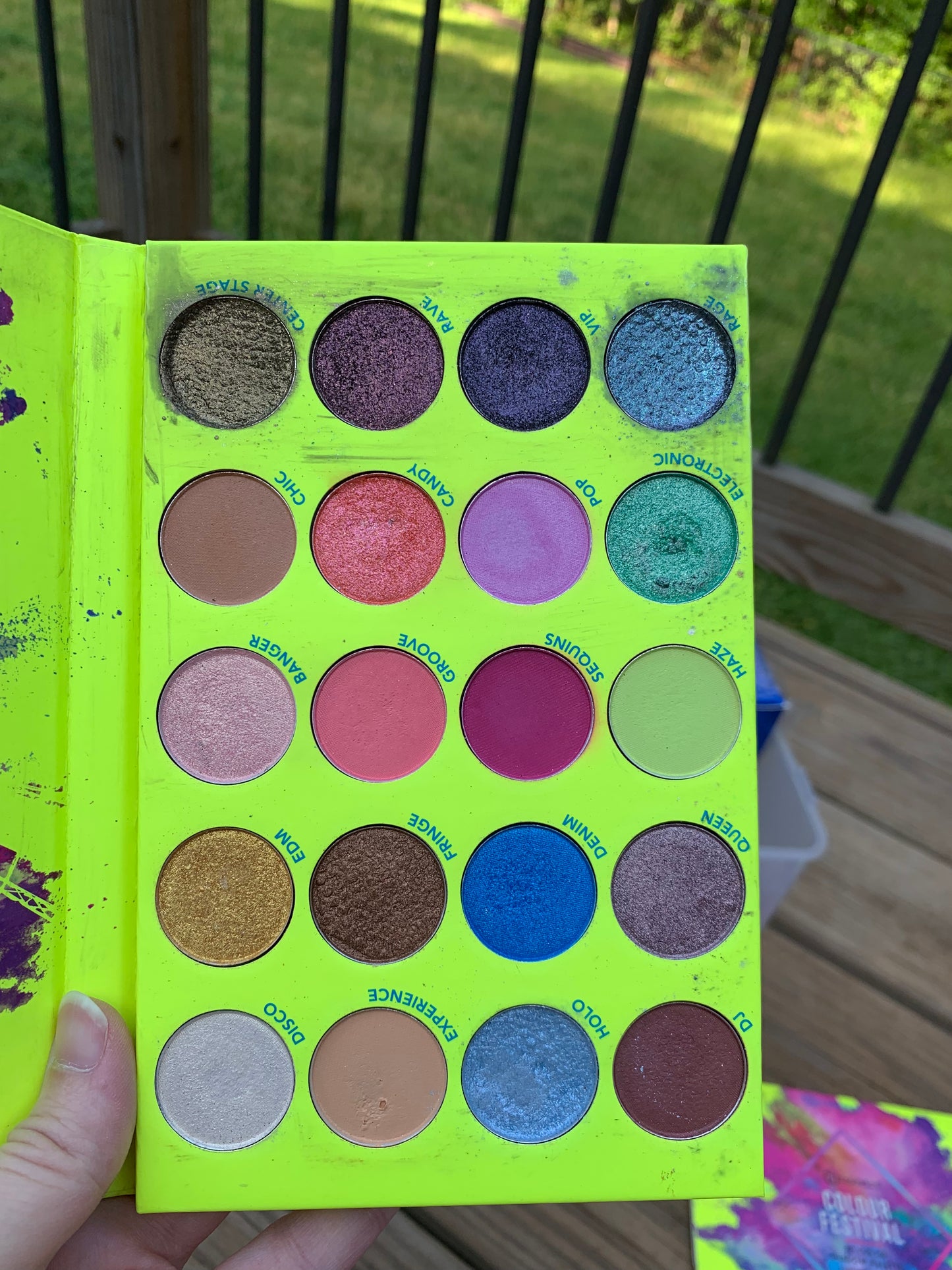 BH Cosmetics Colour Festival Palette