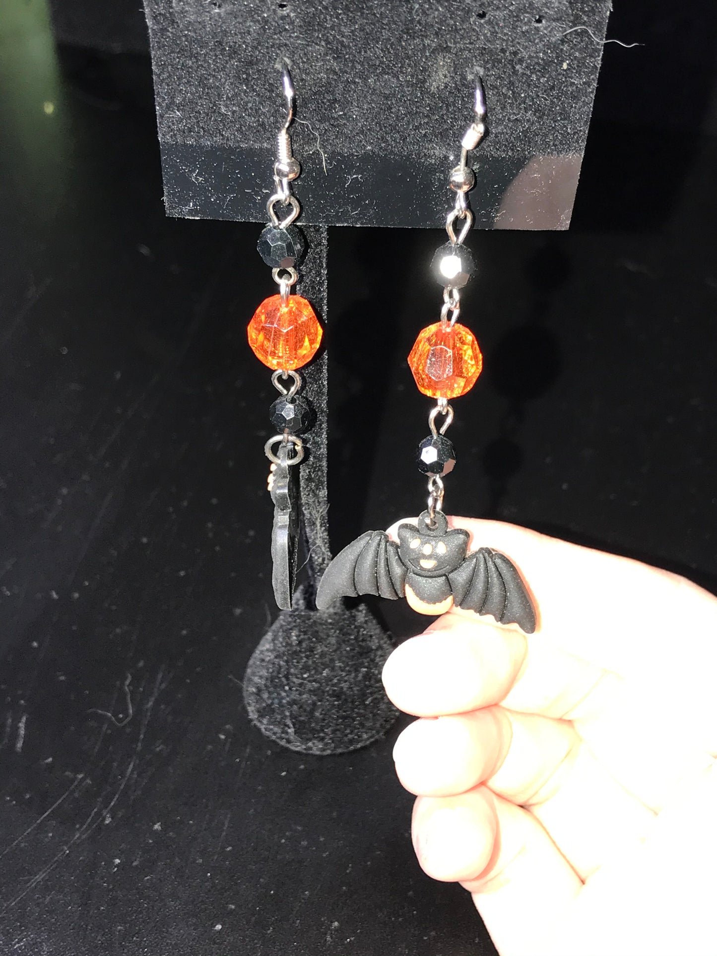 Bat Dangle Earrings