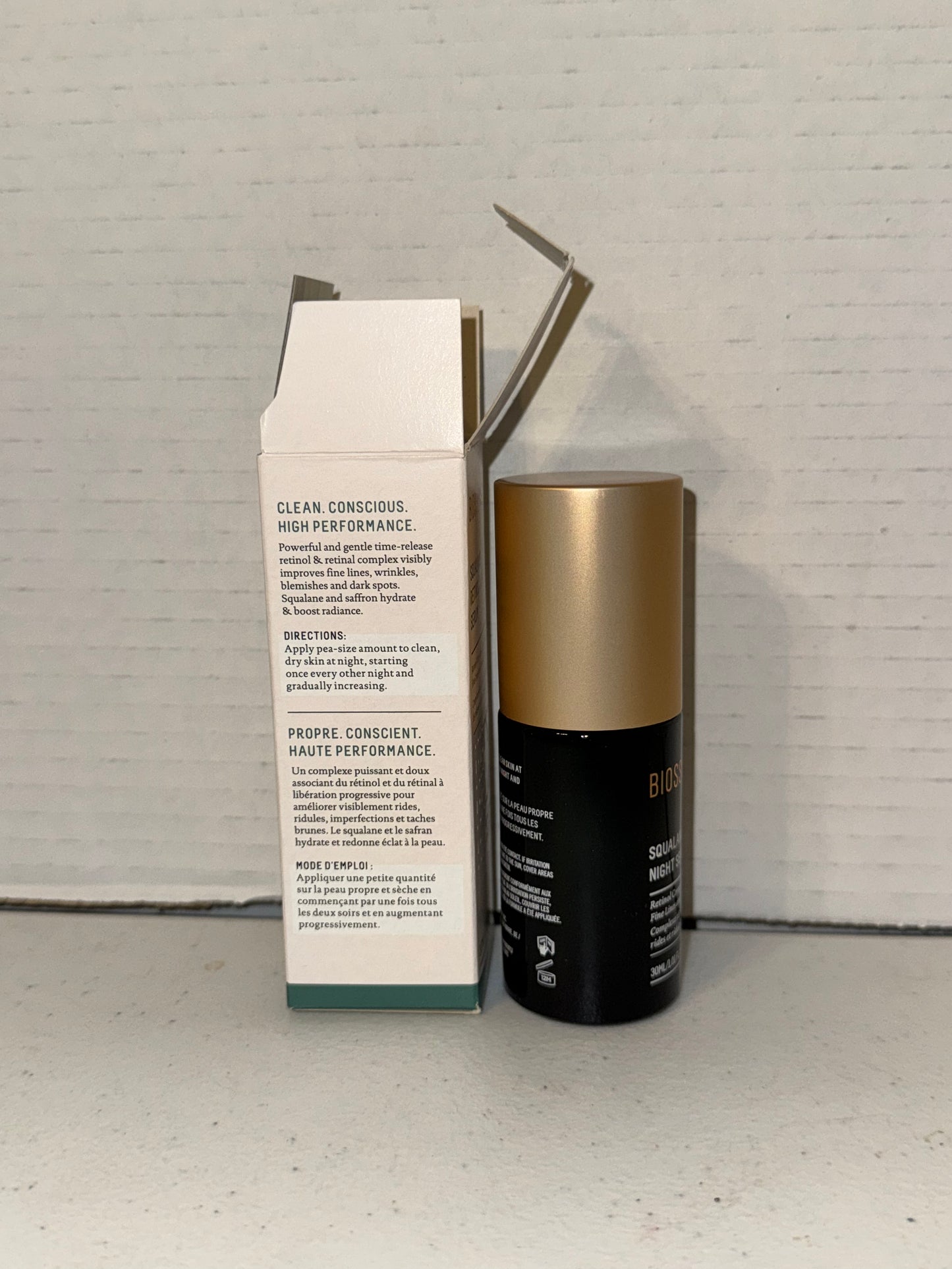 Biossance Squalane + Retinol Night Serum