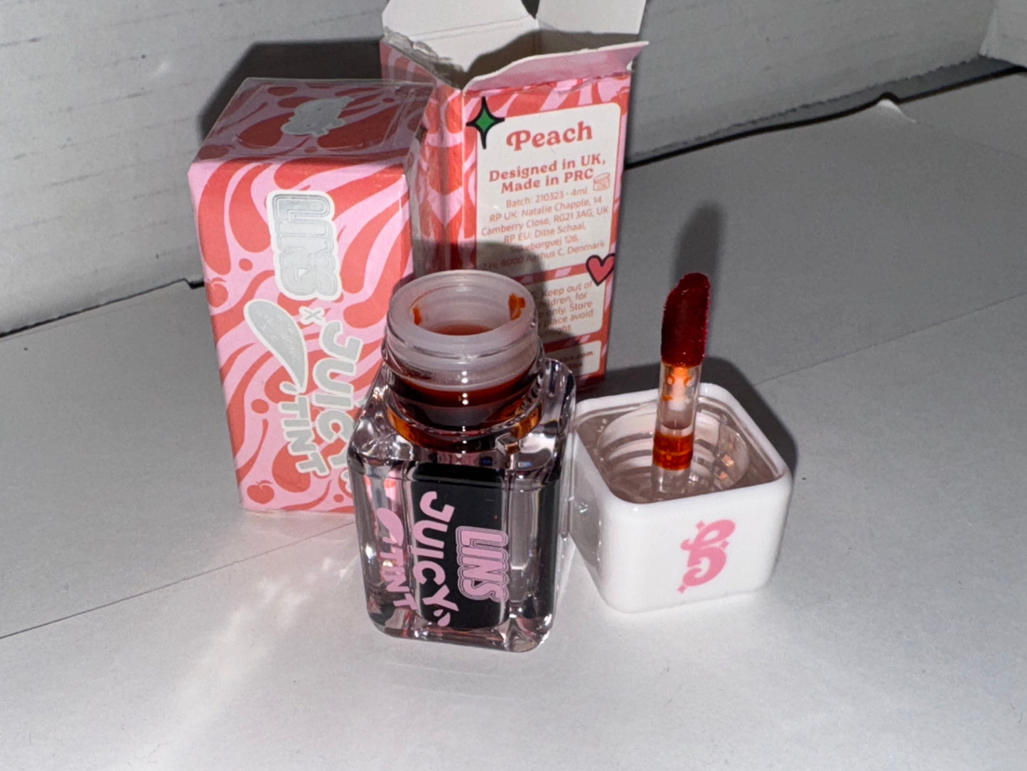 Blend Bunny Cosmetics LINS X GLISTEN JUICY TINT
