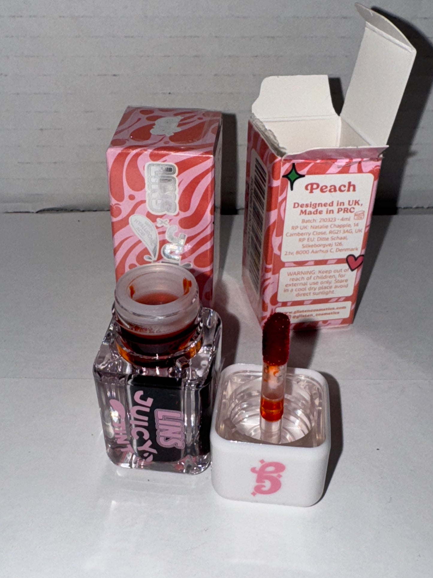 Blend Bunny Cosmetics LINS X GLISTEN JUICY TINT