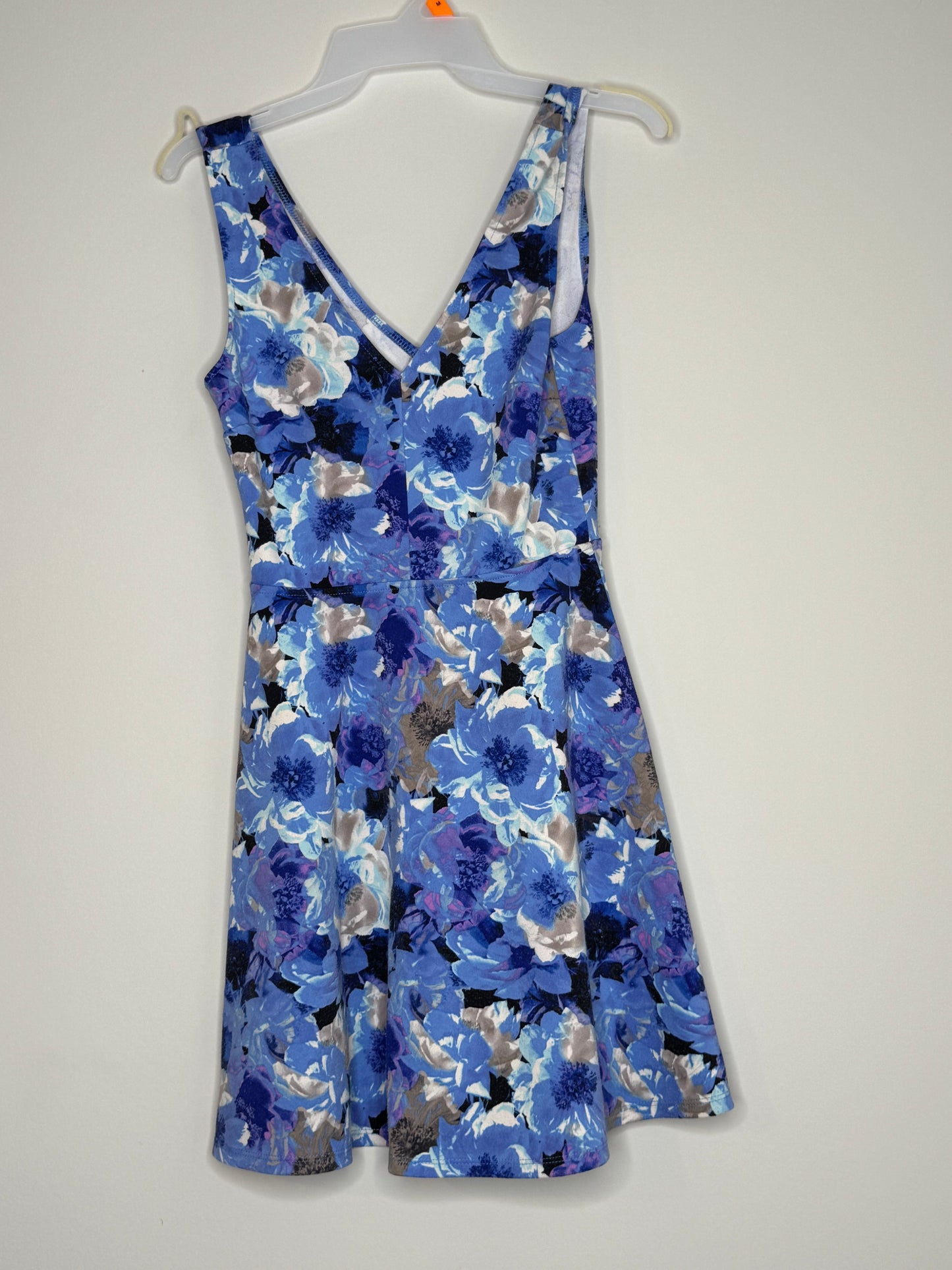 Blue Floral Forever 21 Dress, Size Small