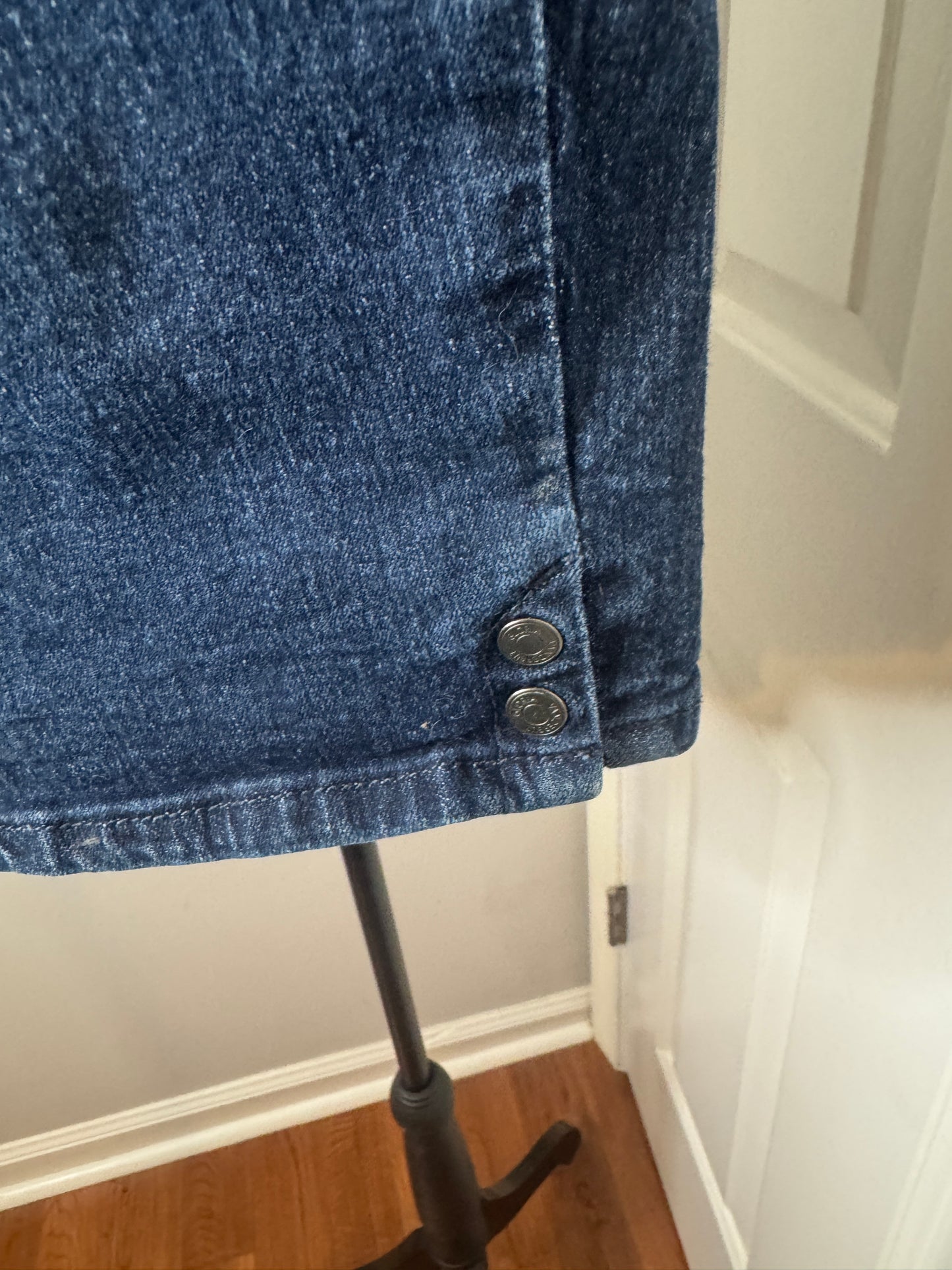 Blue Gloria Vanderbilt Long Shorts, Style Amanda, Size 16