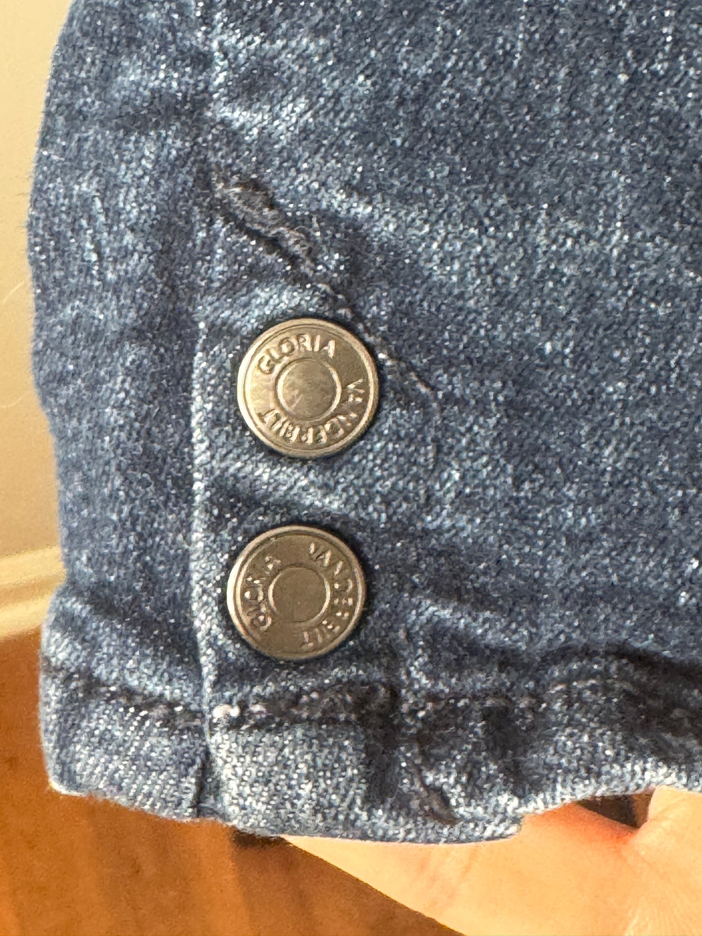 Blue Gloria Vanderbilt Long Shorts, Style Amanda, Size 16