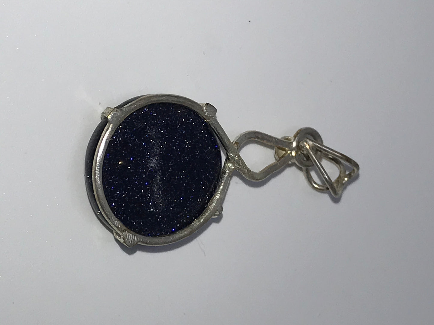 Blue Goldstone Pendant