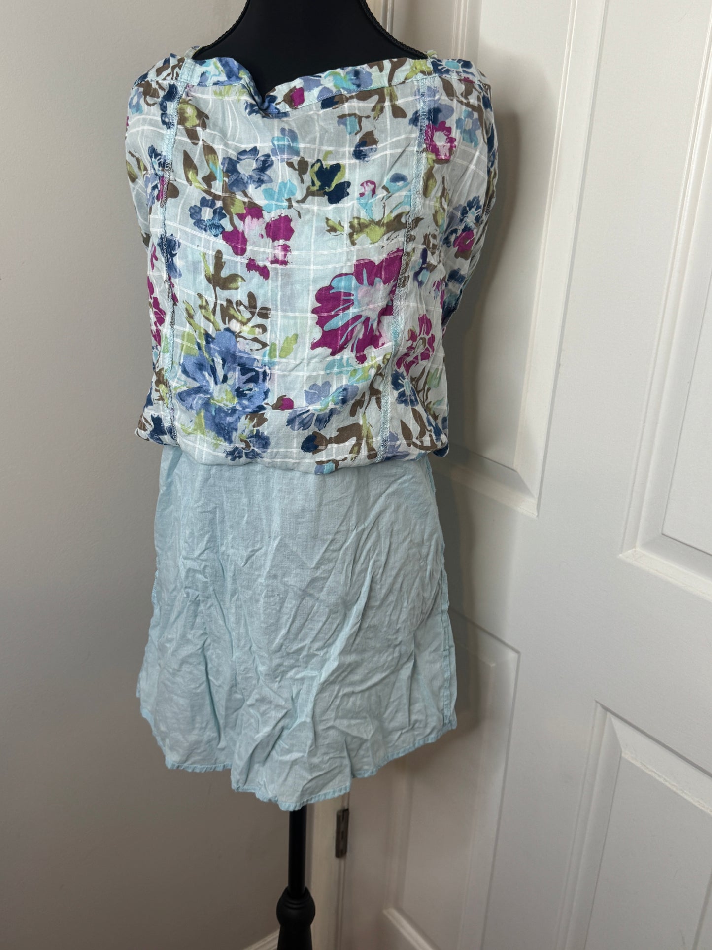 Floral Print Sun Dress by Garage, Size Medium