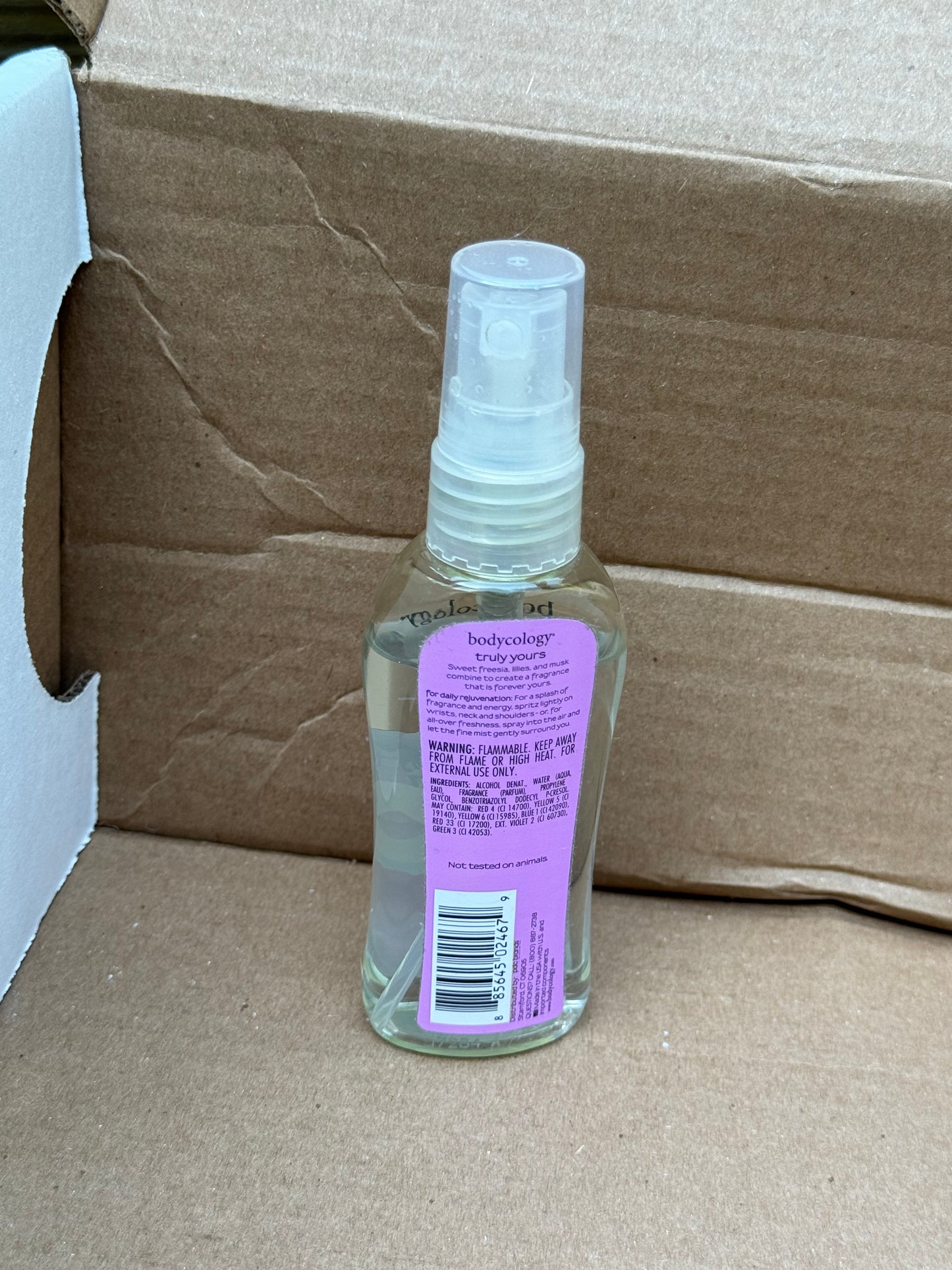 Bodycology Fragrance Mist, Truly Yours, 2 fl oz