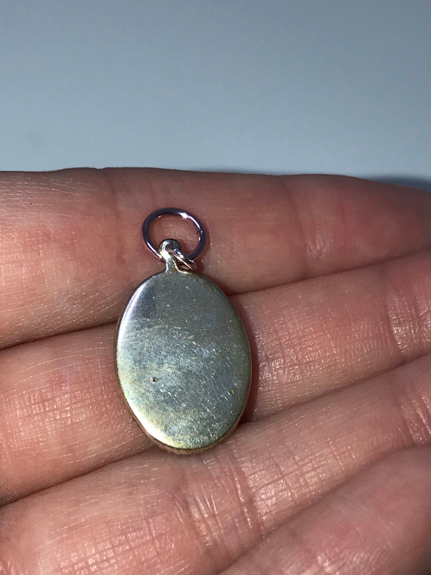Cherry Quartz Oval Pendant