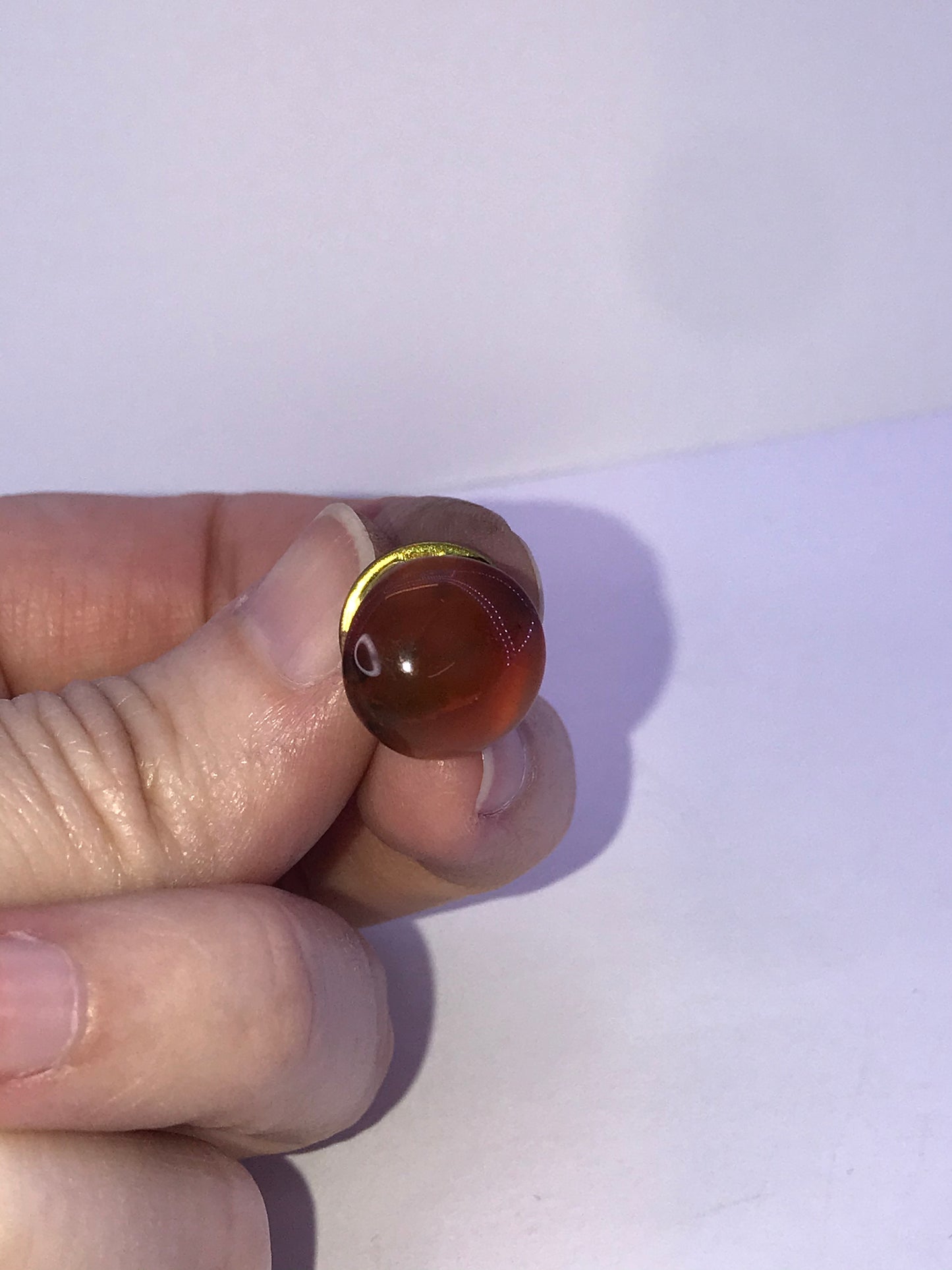 Carnelian Cabochon Pins