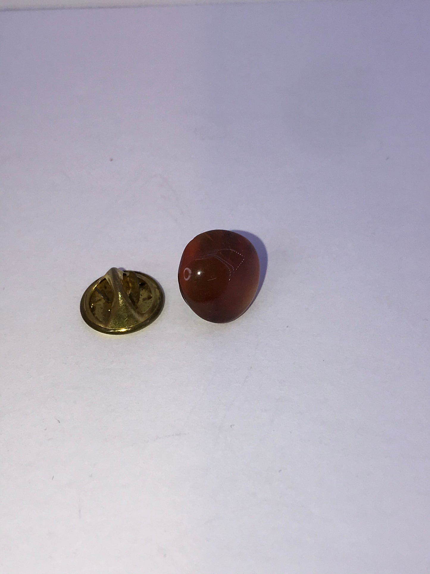 Carnelian Cabochon Pins