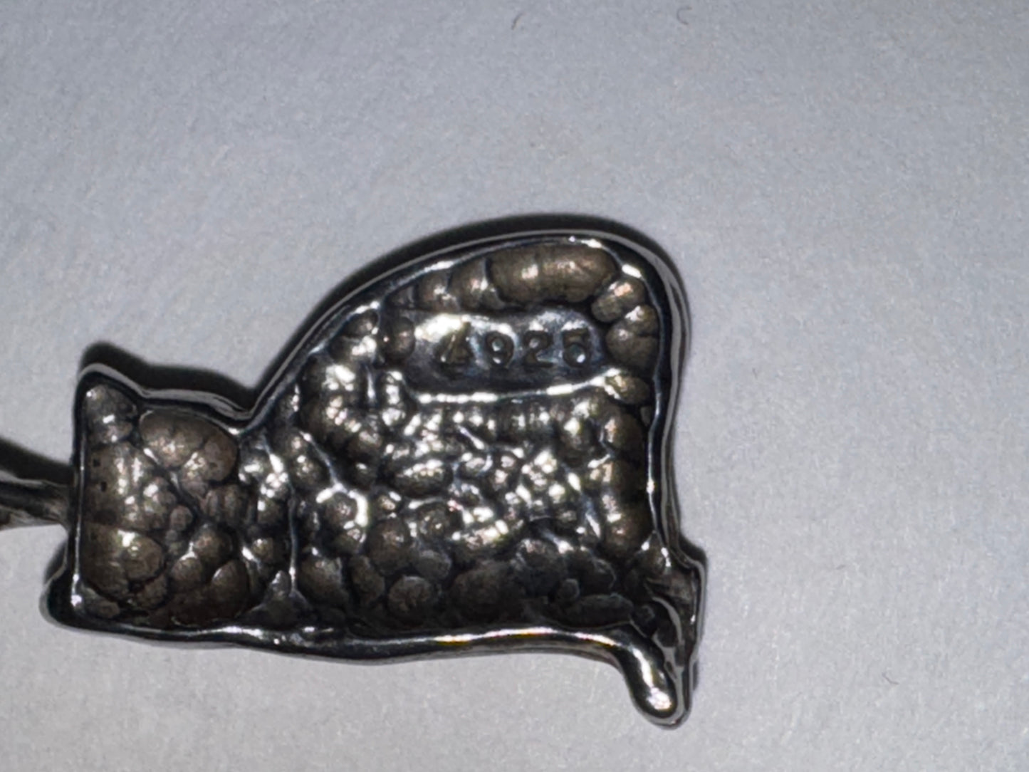 Sterling Silver Cute Cat Pendant