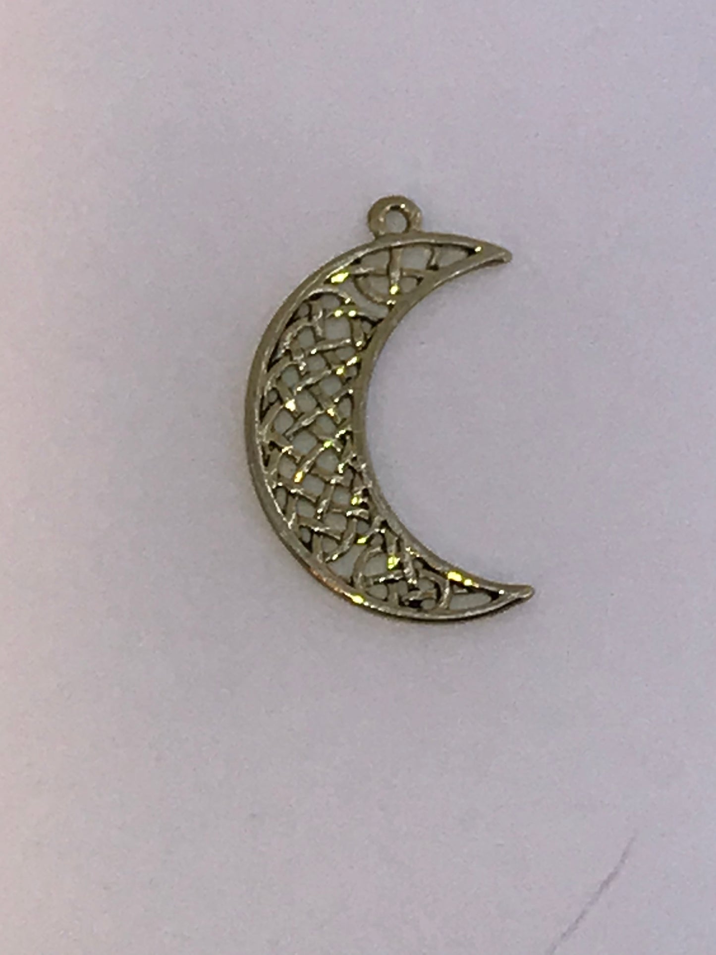 Celtic Moon Gold Finished Pendants