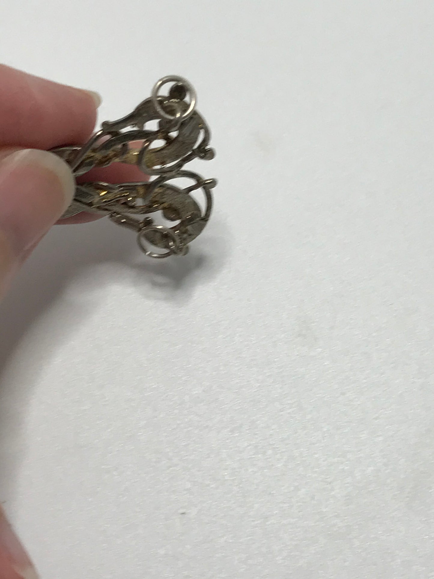 Sterling Silver Two Head Celtic Horse Pendant