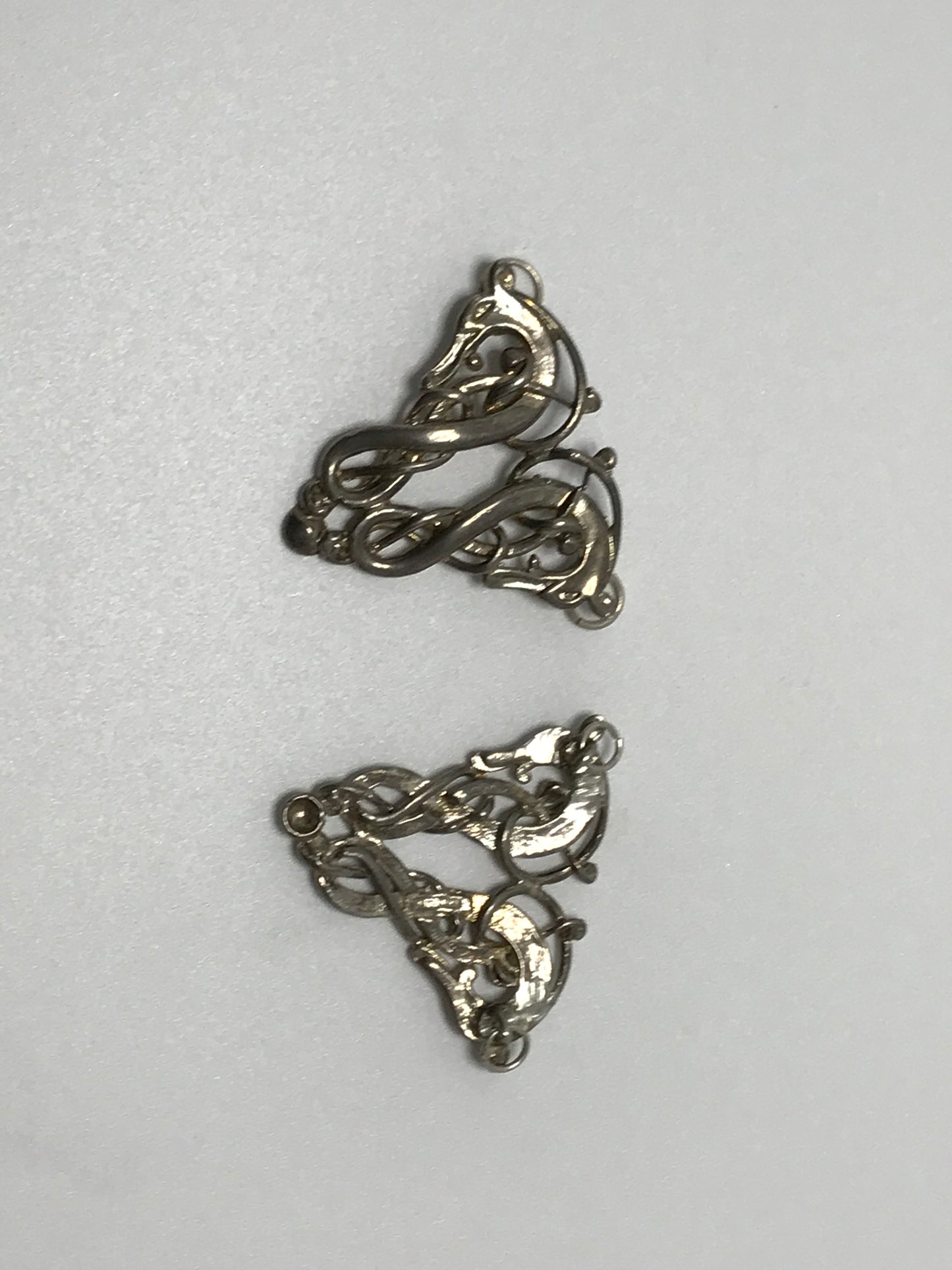 Sterling Silver Two Head Celtic Horse Pendant