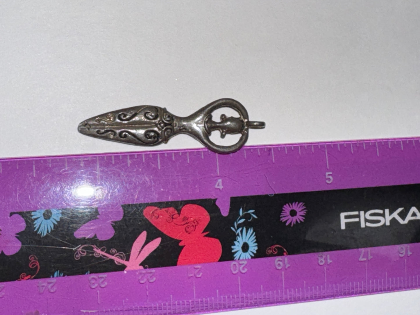 Silver Ornate Celtic Goddess Pendant