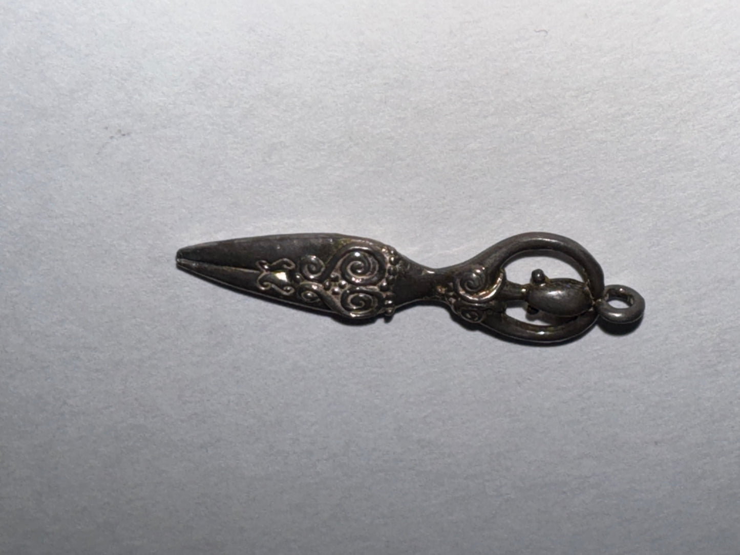 Silver Ornate Celtic Goddess Pendant