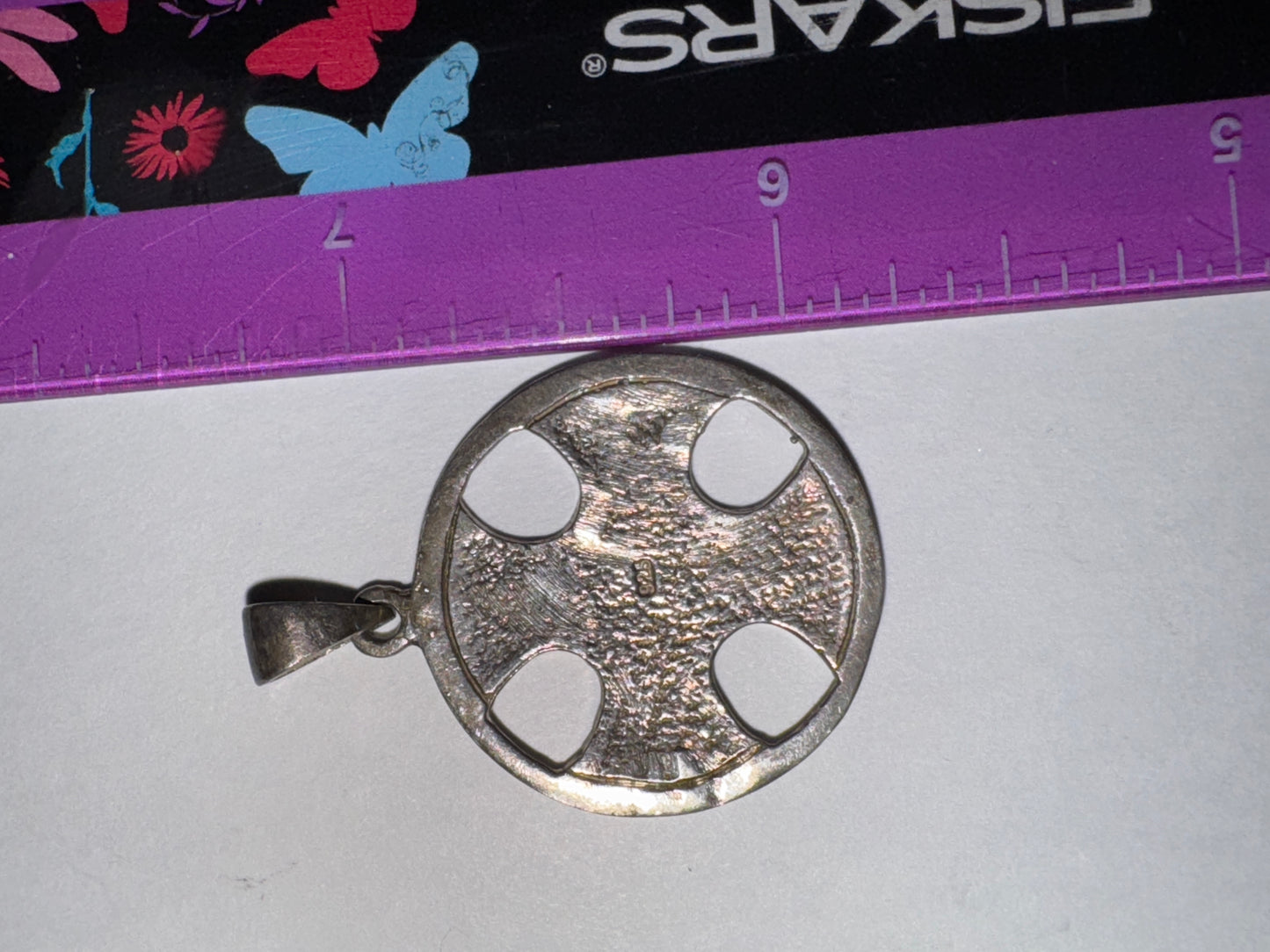 Sterling Silver Circular Celtic Knot Pendant
