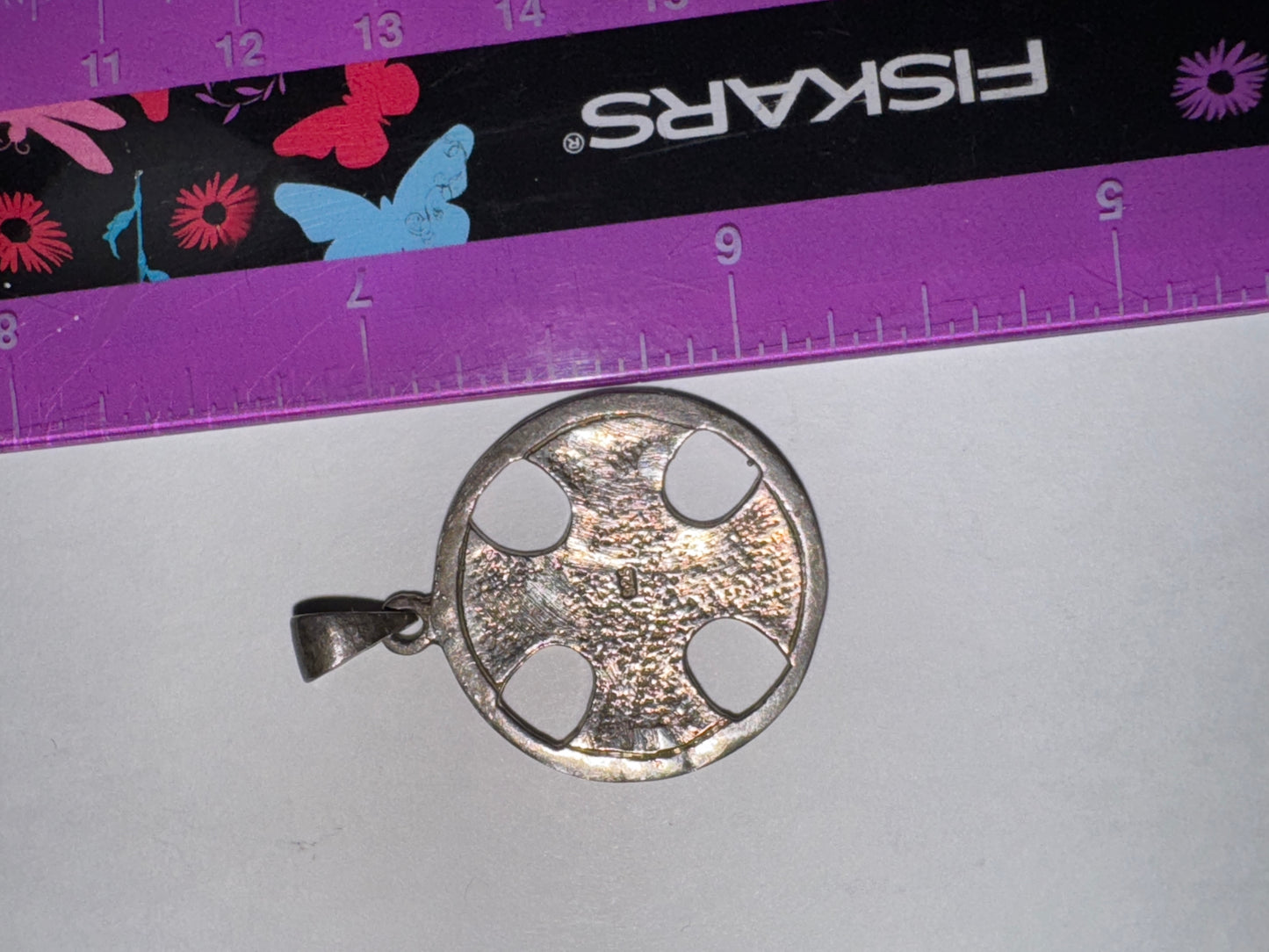 Sterling Silver Circular Celtic Knot Pendant