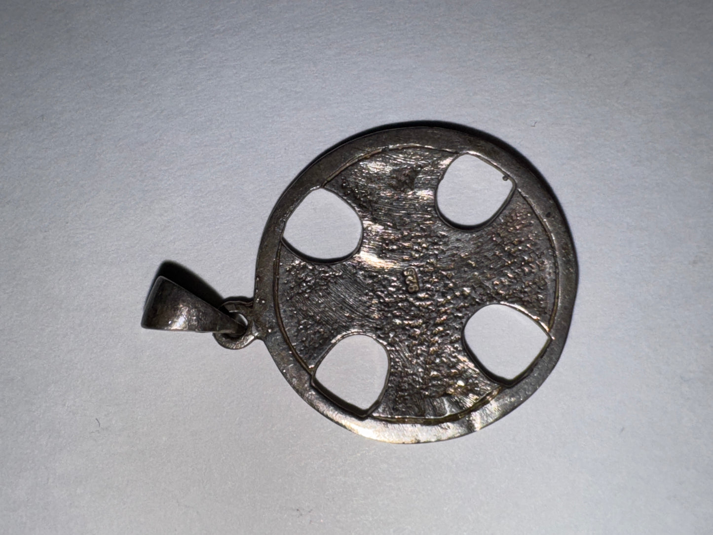 Sterling Silver Circular Celtic Knot Pendant