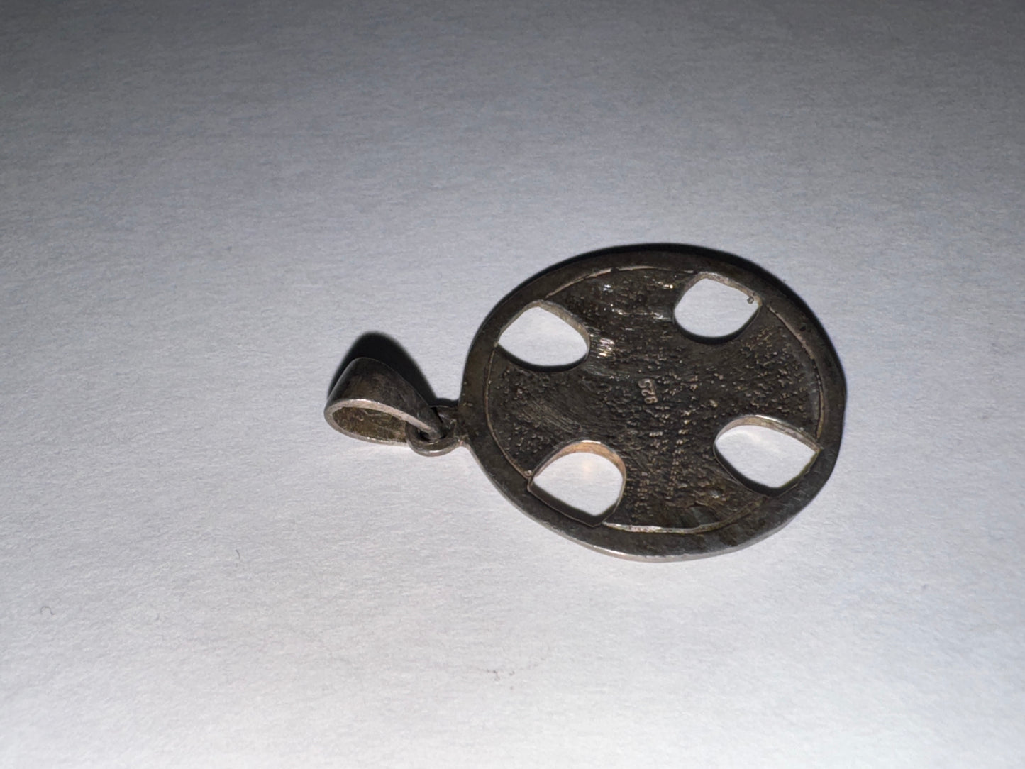 Sterling Silver Circular Celtic Knot Pendant