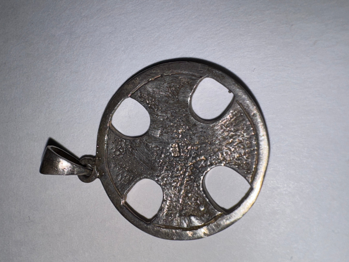 Sterling Silver Circular Celtic Knot Pendant