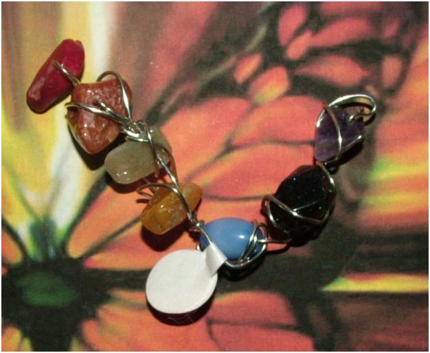 Chakra Wirewrap Pendant