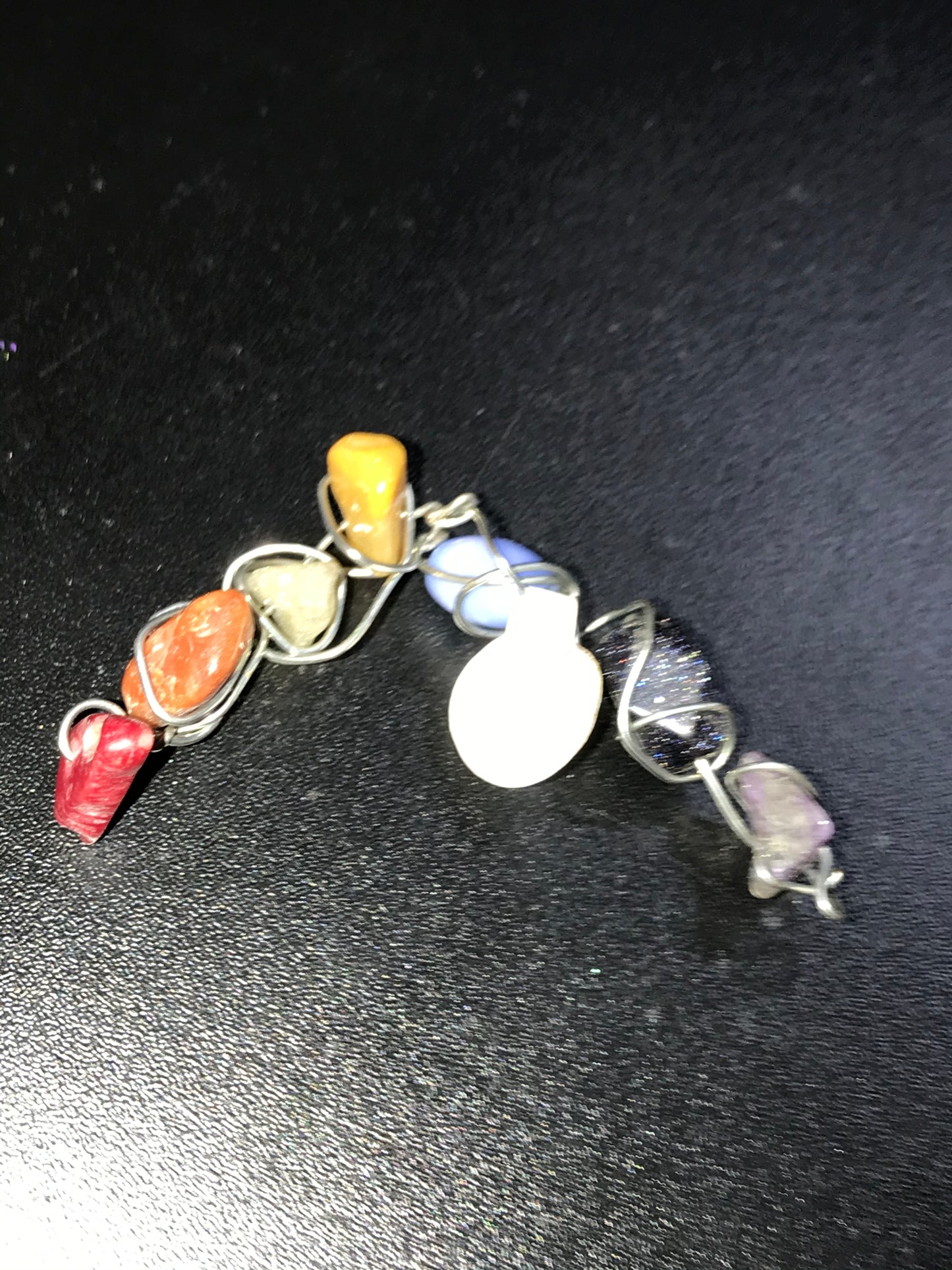 Chakra Wirewrap Pendant