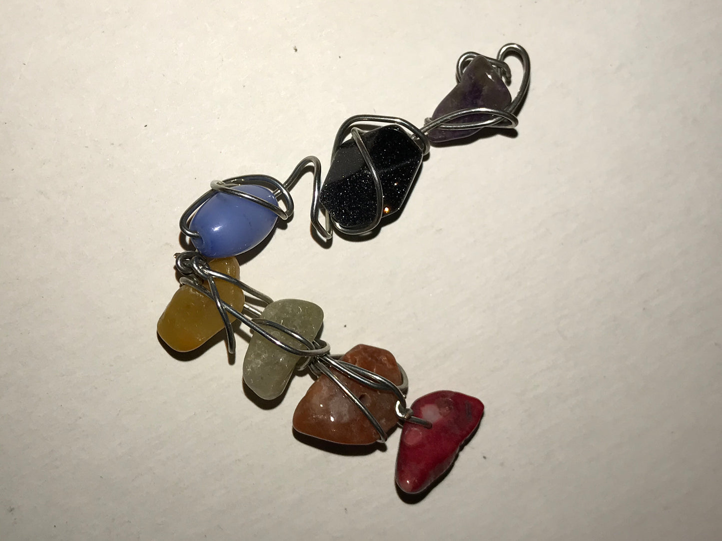 Chakra Wirewrap Pendant