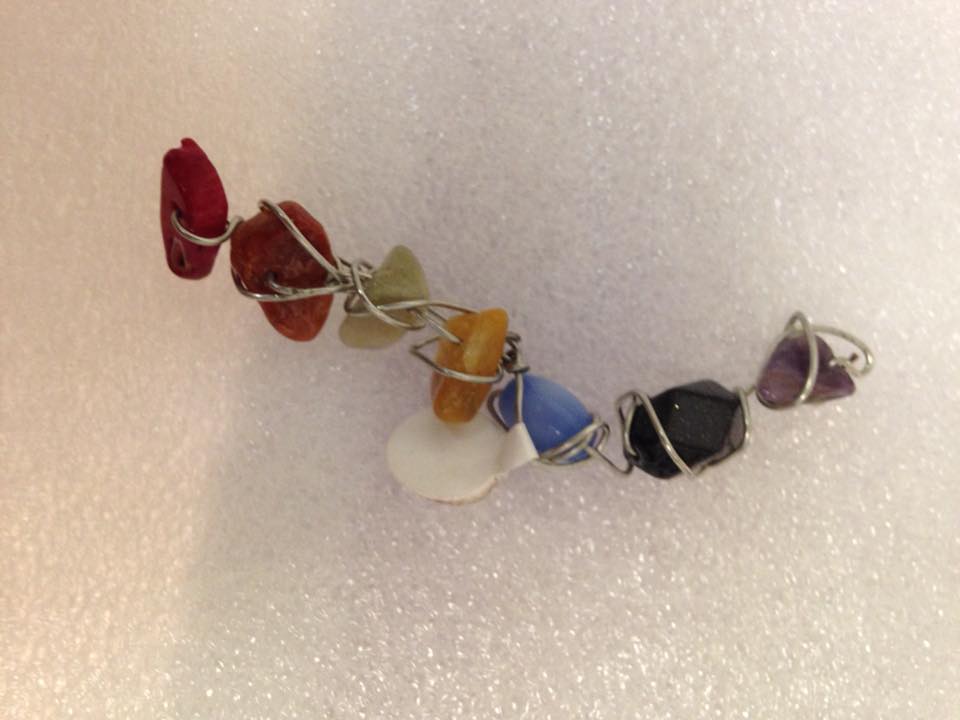 Chakra Wirewrap Pendant