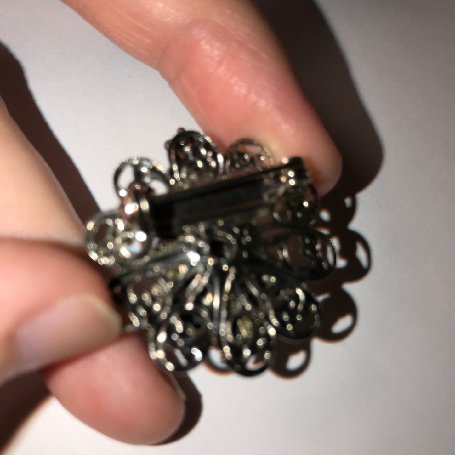 Pewter Christmas Tree Pin