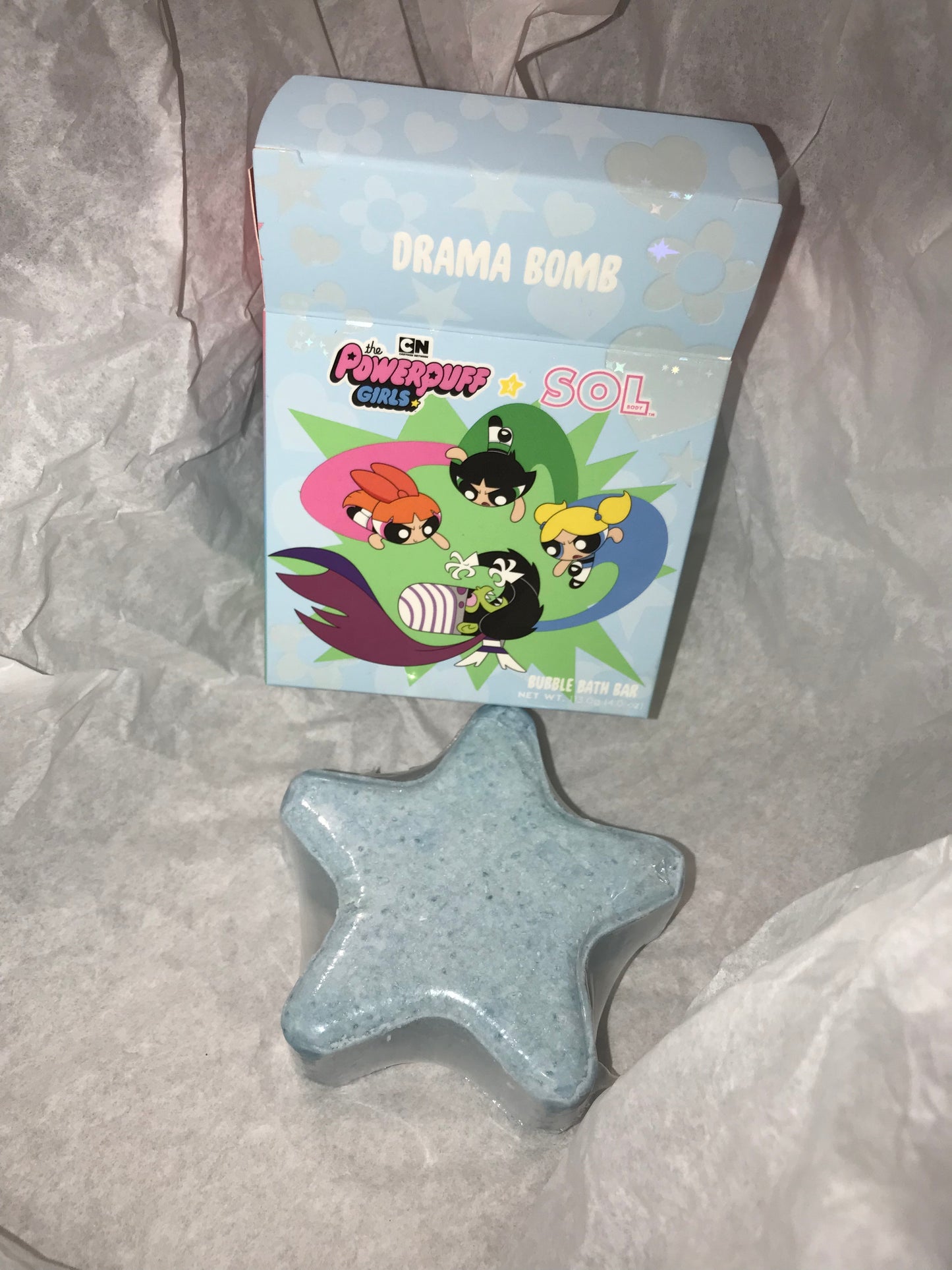 Colourpop and Sol Beauty Drama Bomb SOL Bubble Bath Bar