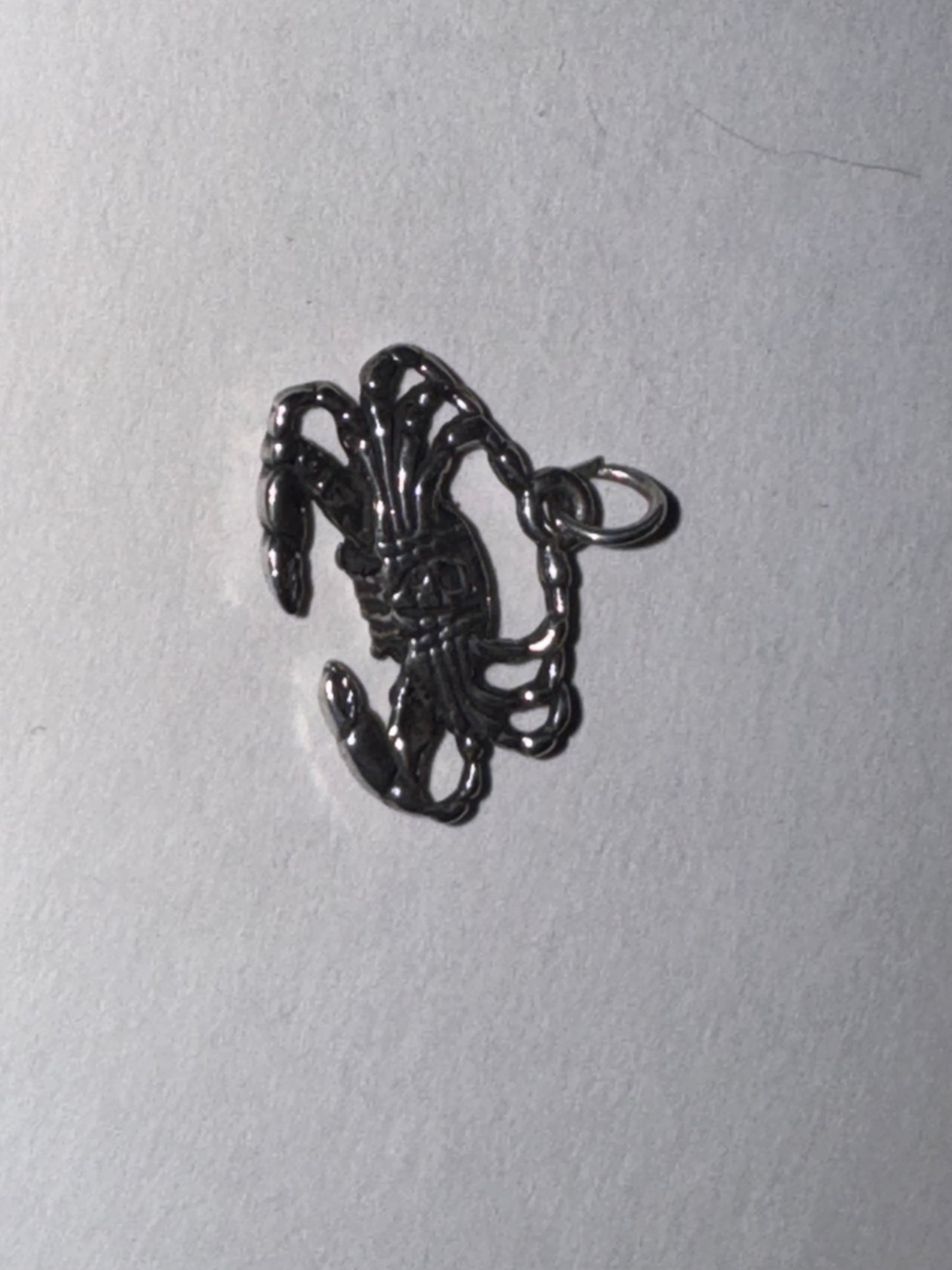 Sterling Silver Crab Pendant