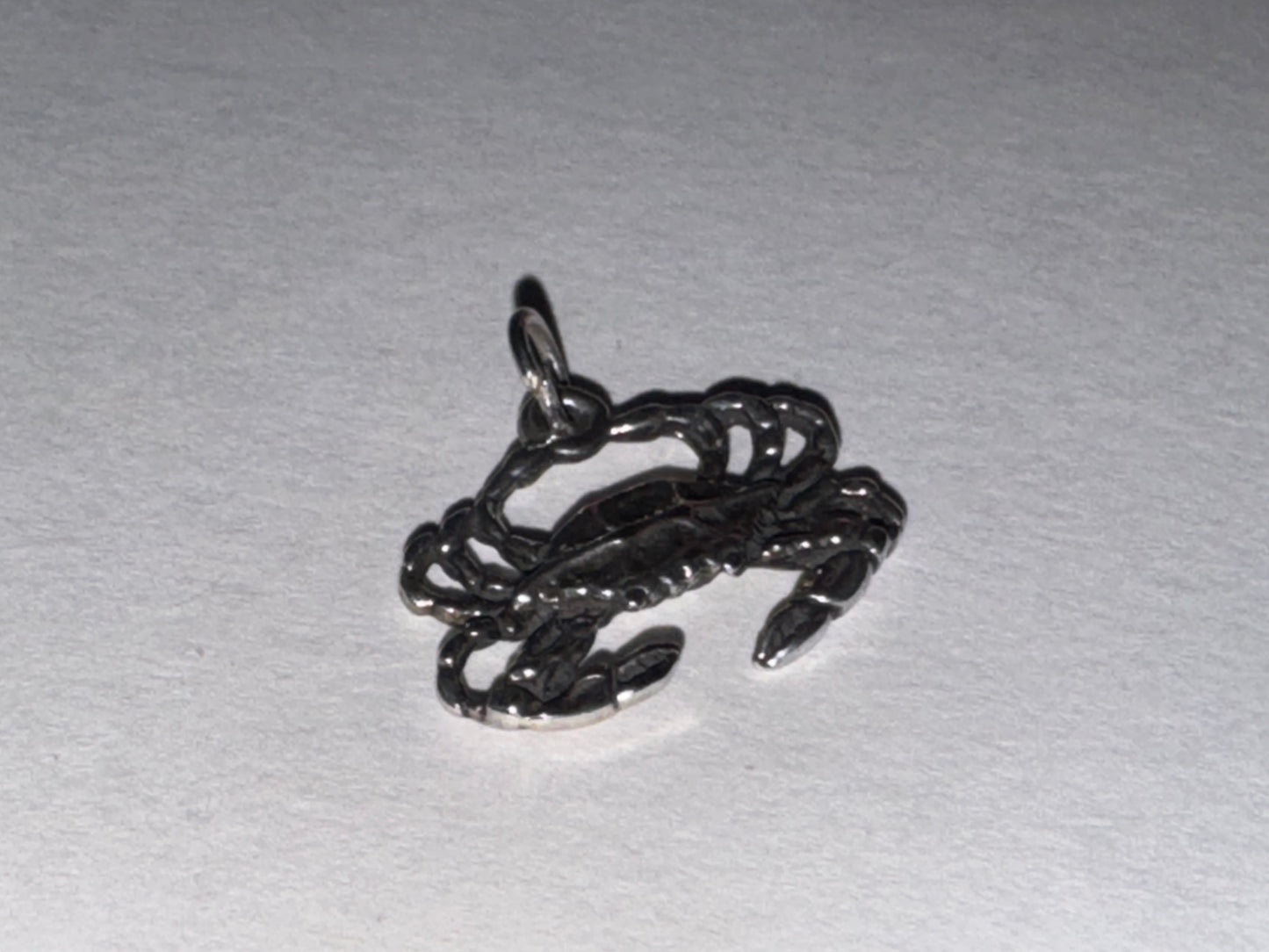 Sterling Silver Crab Pendant