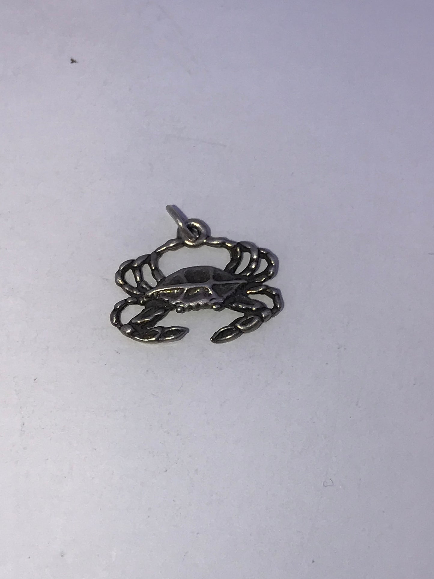 Sterling Silver Crab Pendant