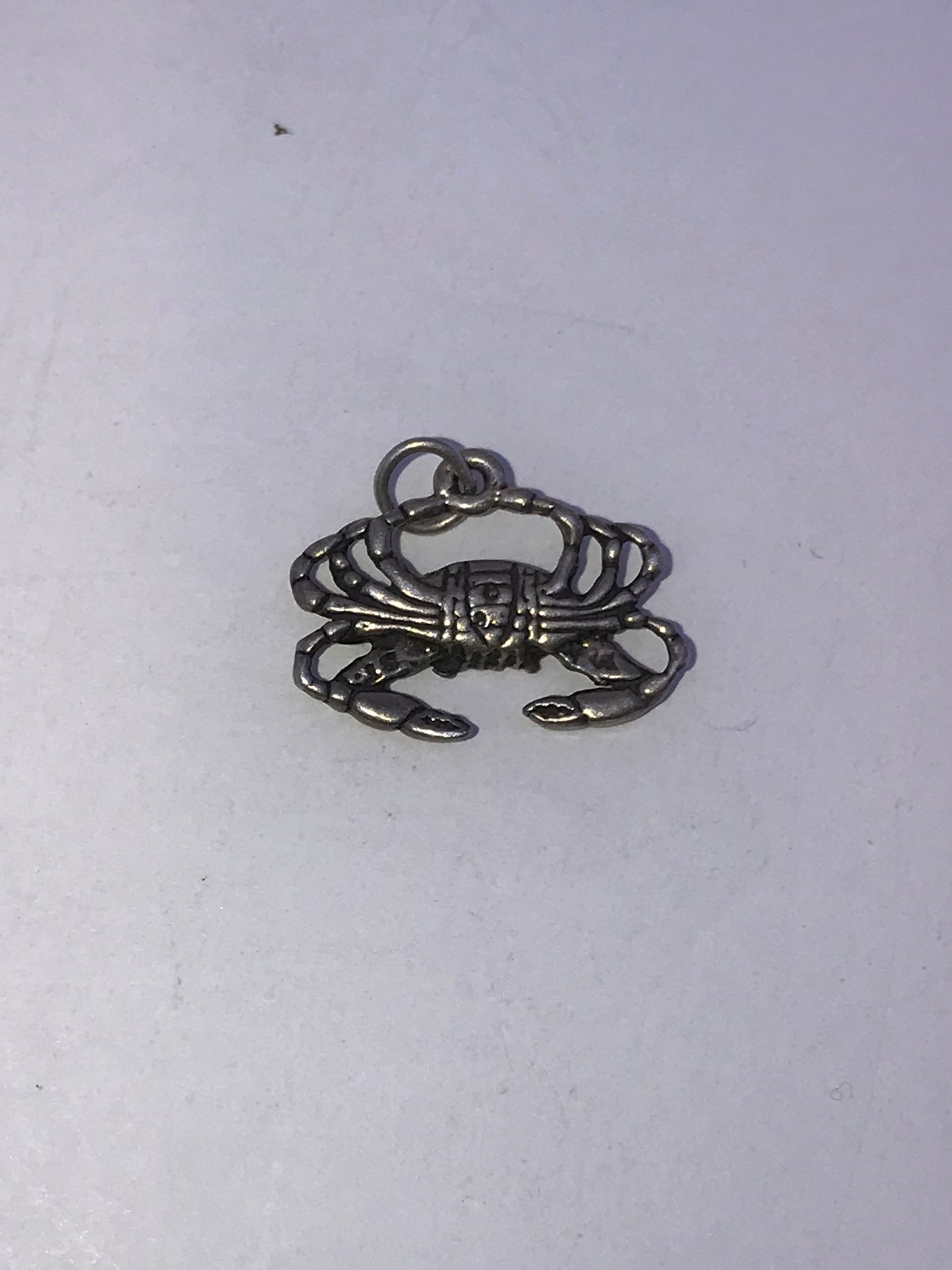 Sterling Silver Crab Pendant