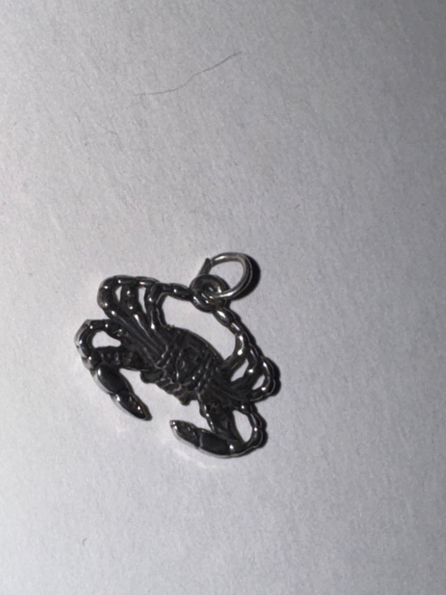 Sterling Silver Crab Pendant
