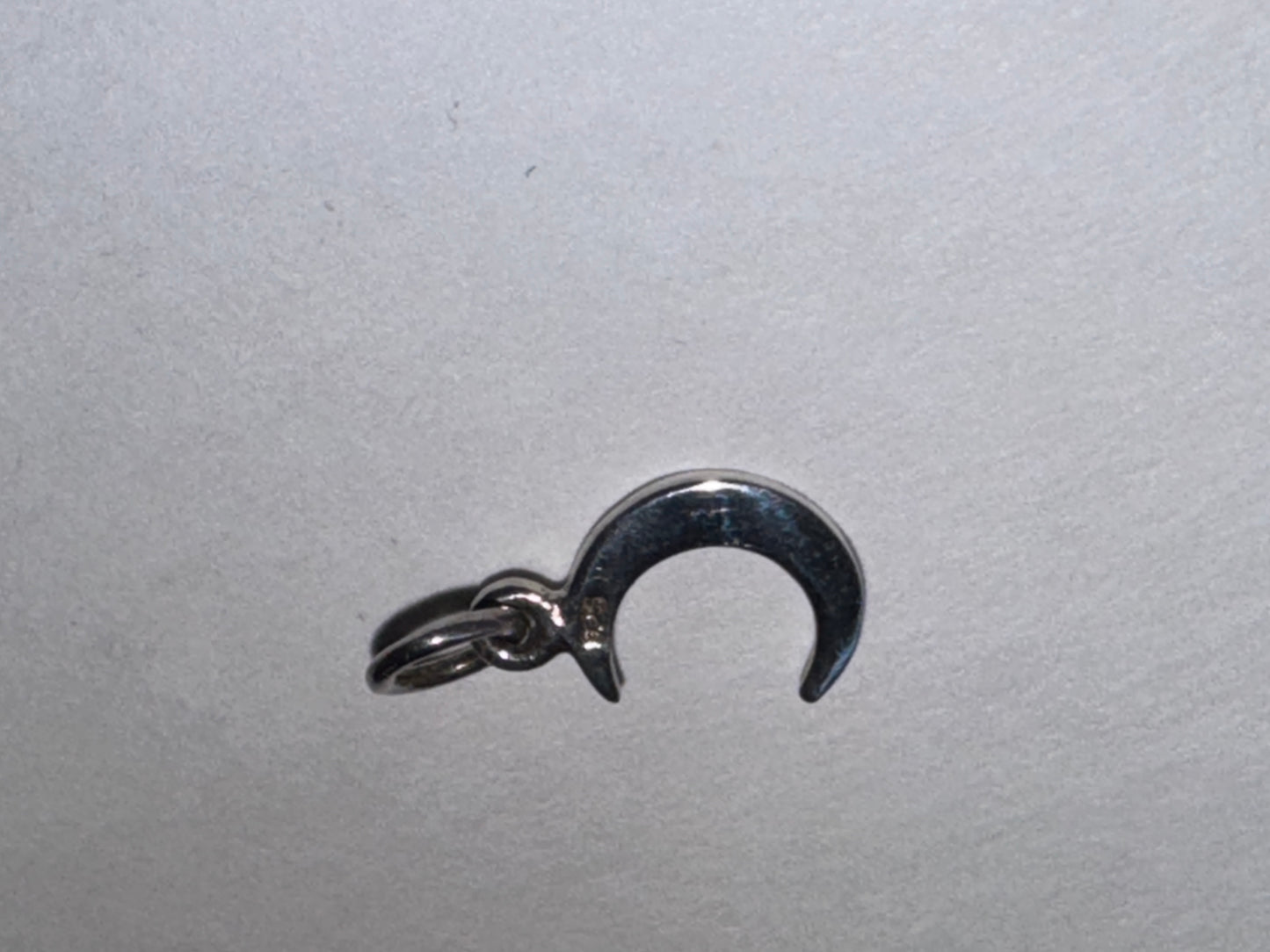 Tiny Crescent Moon Pendant