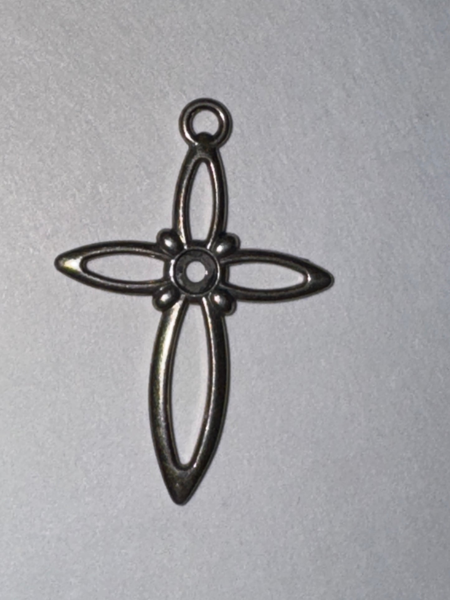 Sterling Silver Open Cross Pendant
