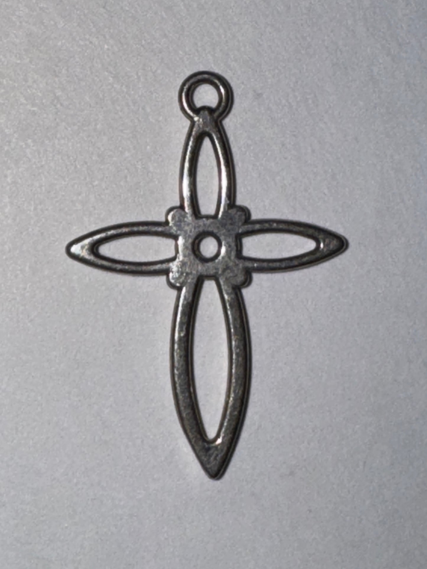 Sterling Silver Open Cross Pendant