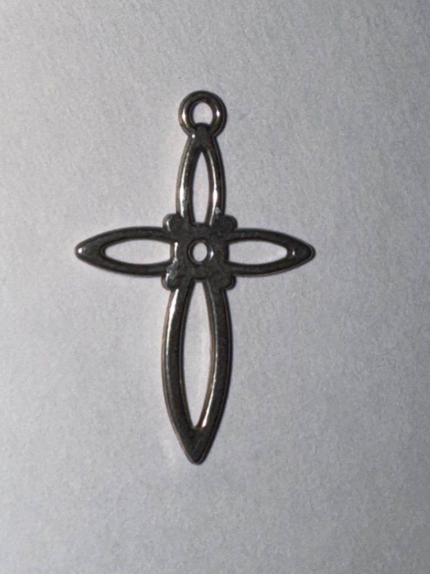 Sterling Silver Open Cross Pendant