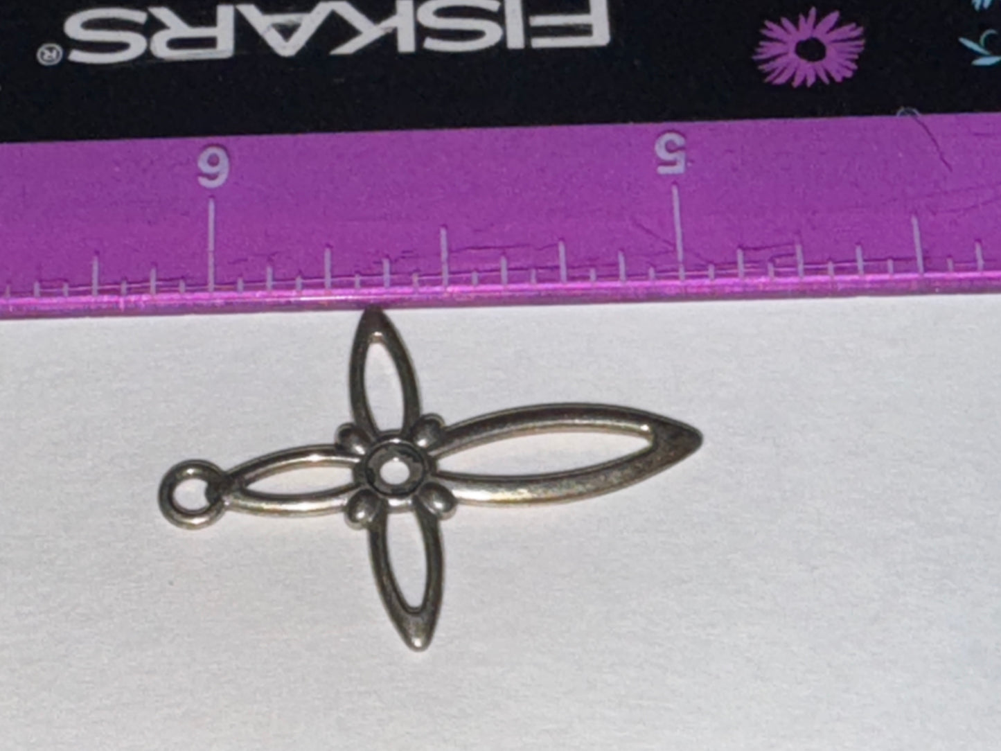 Sterling Silver Open Cross Pendant