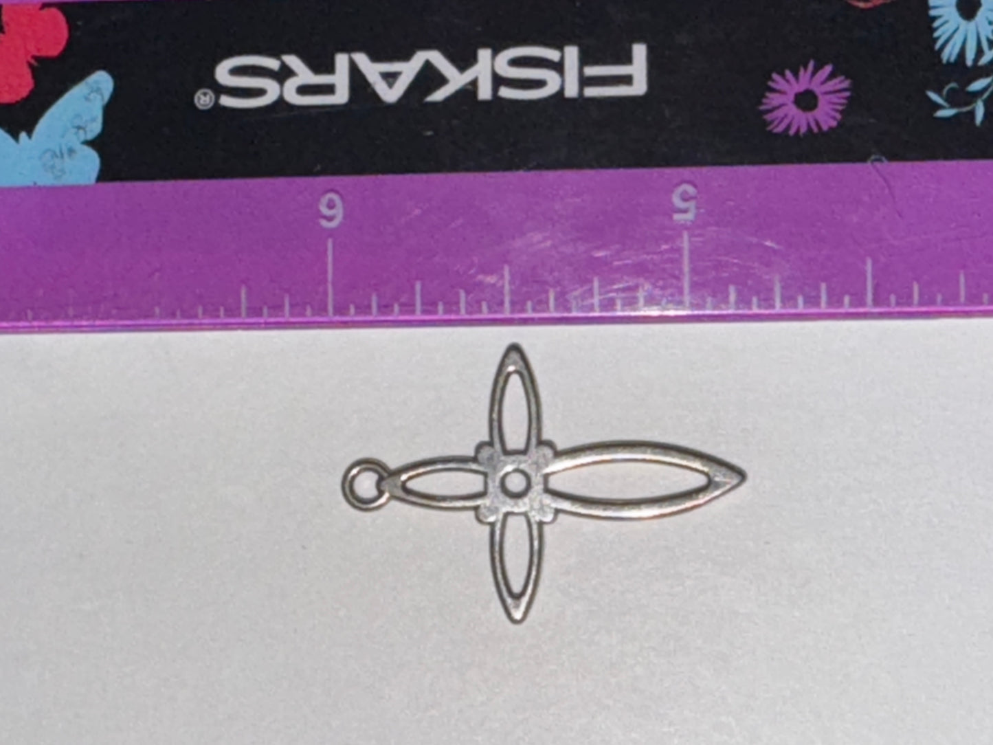 Sterling Silver Open Cross Pendant