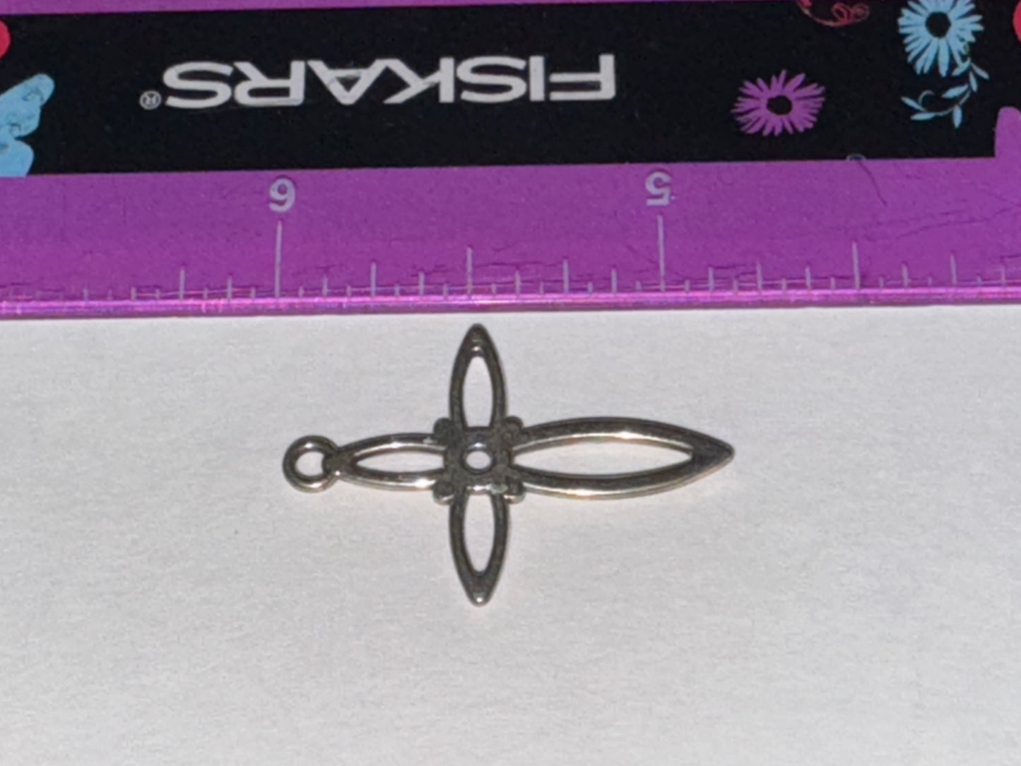 Sterling Silver Open Cross Pendant