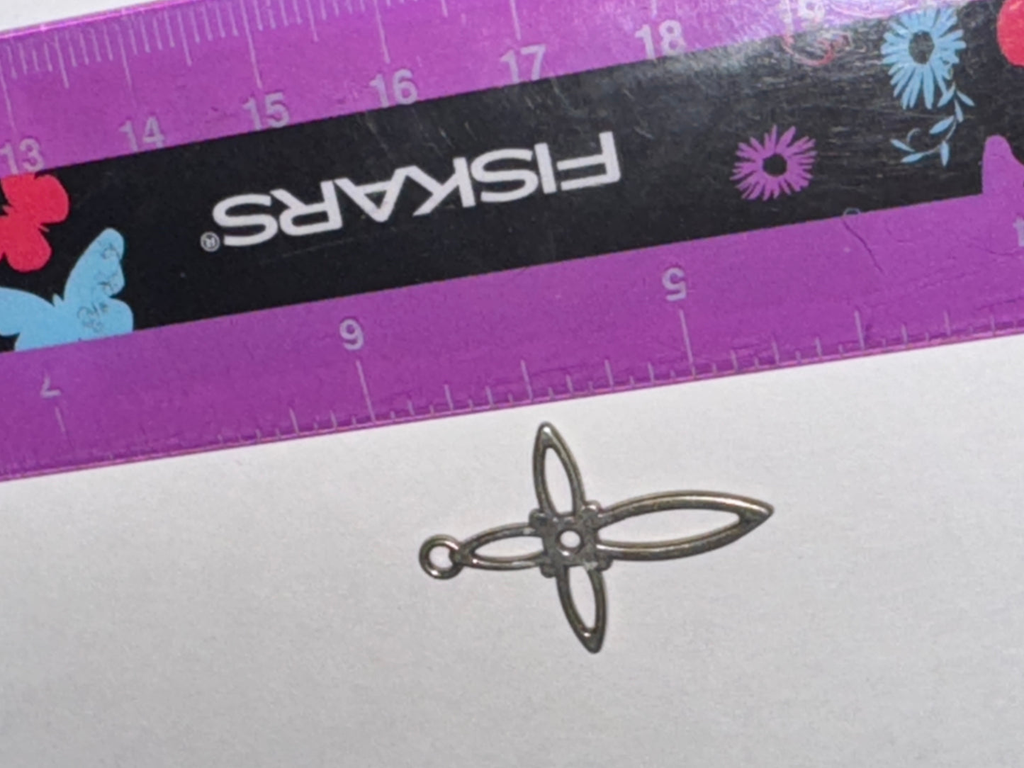 Sterling Silver Open Cross Pendant