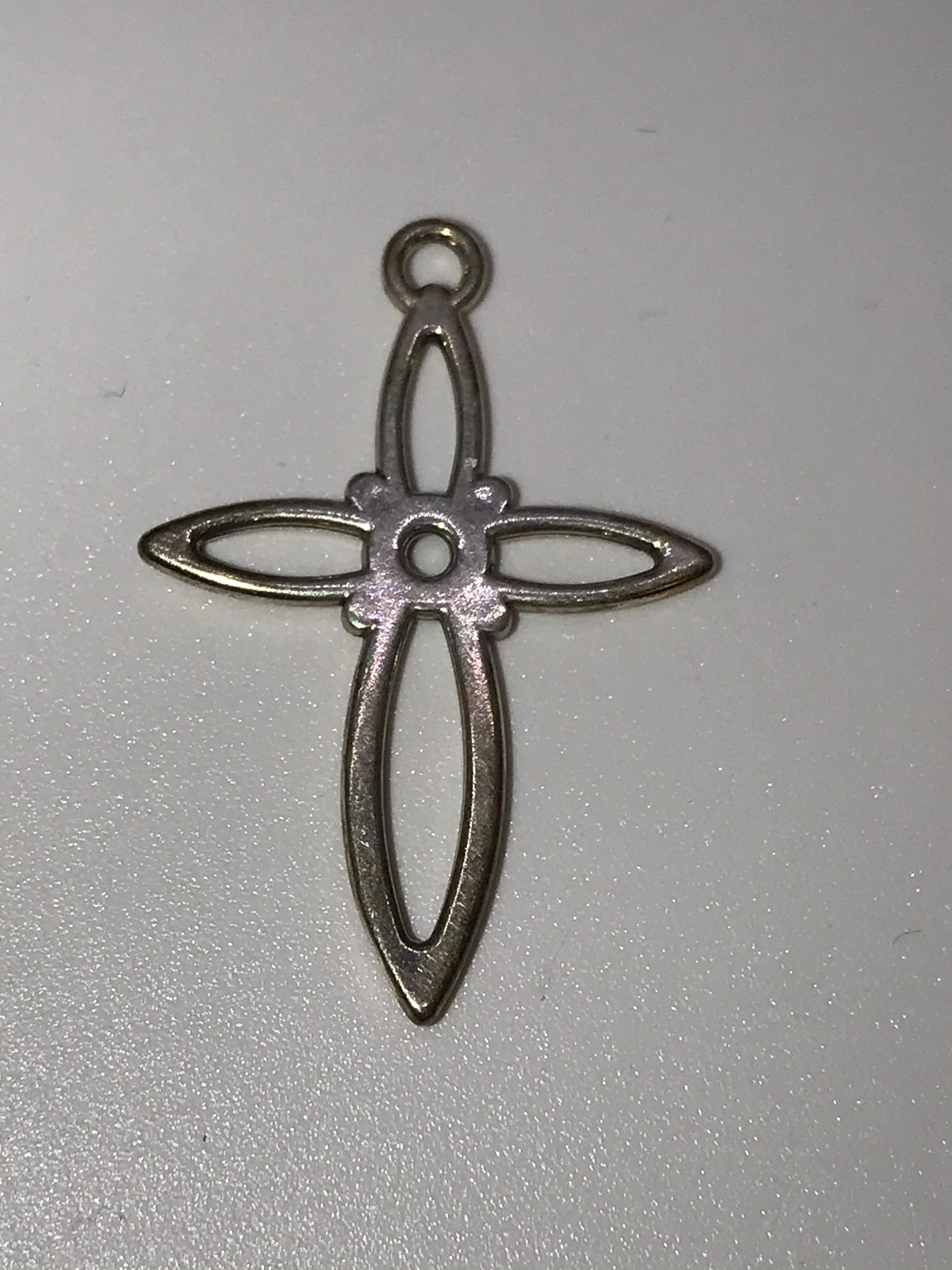 Sterling Silver Open Cross Pendant