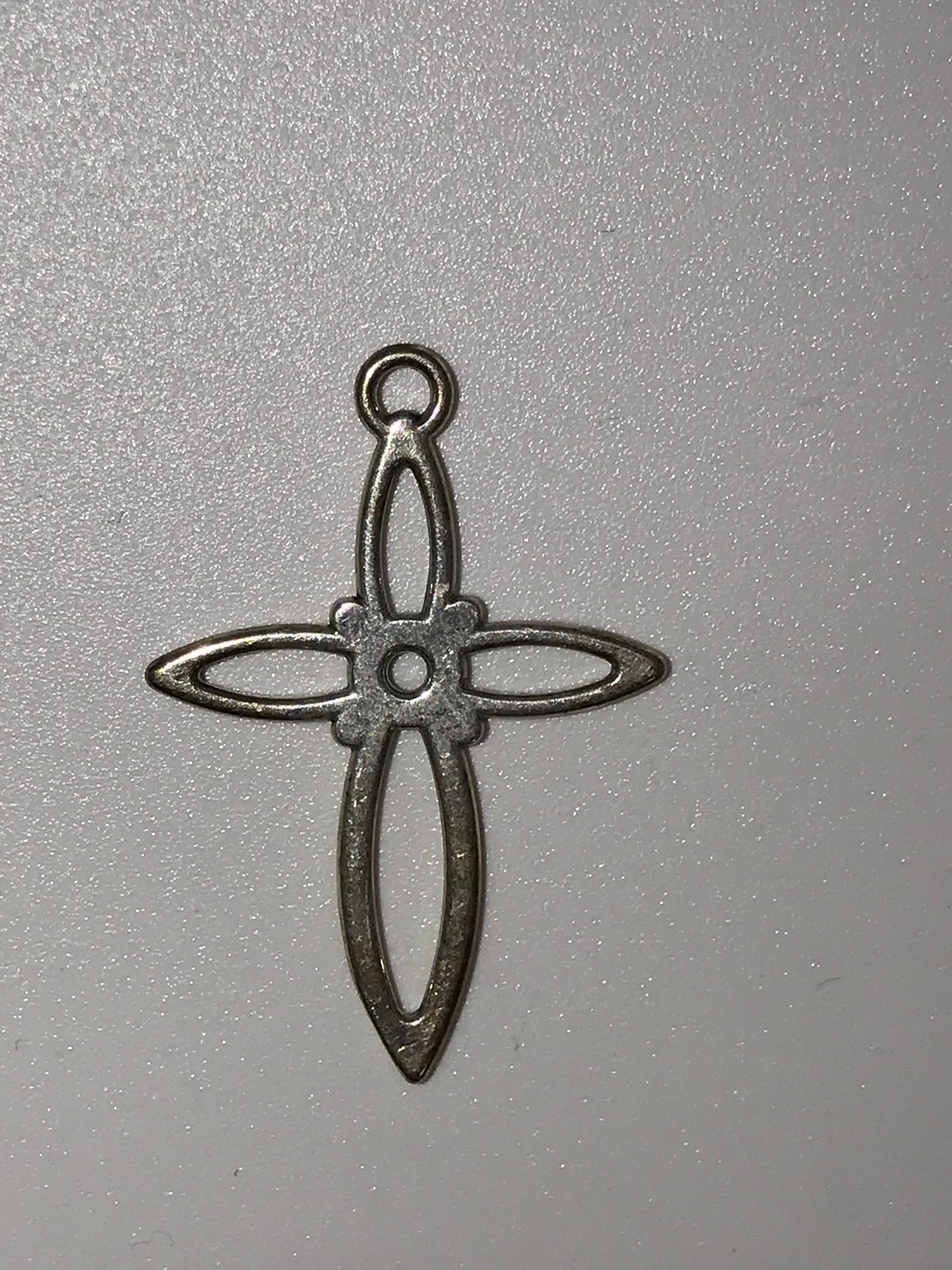 Sterling Silver Open Cross Pendant