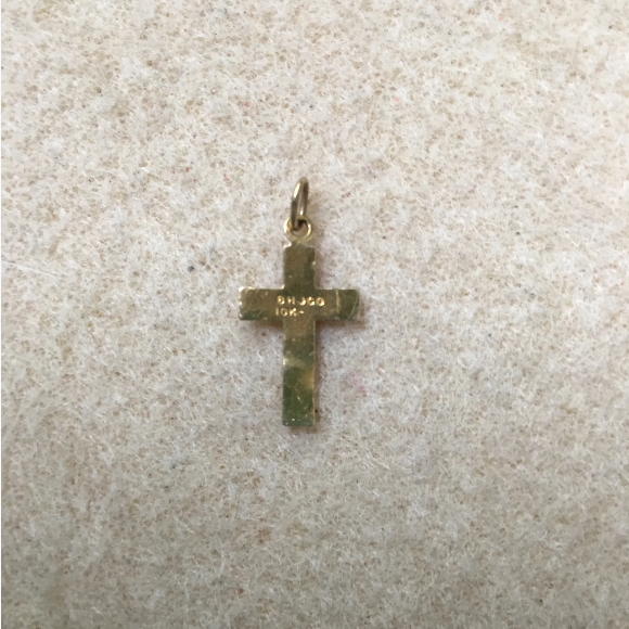 10Kt Gold Tri-Tone Cross, by Black Hills Gold
