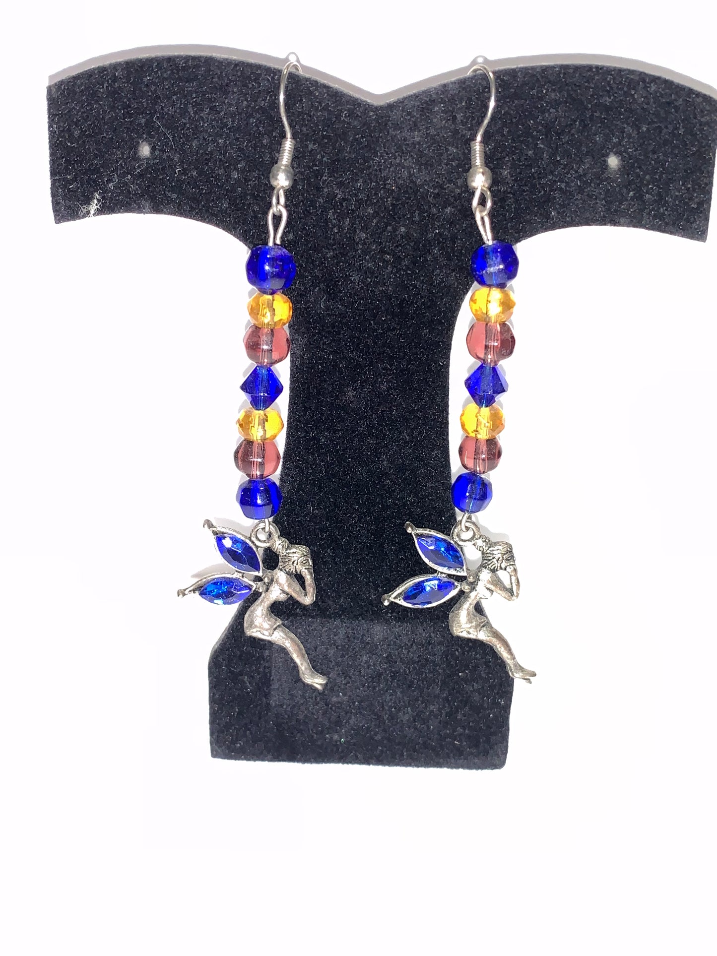 Long Dangle Fairy Earrings